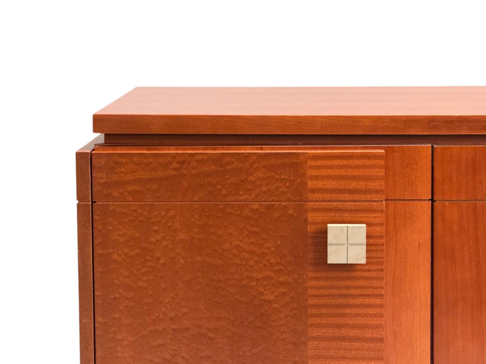 Steelcase, Cherrywood, Steel, Sideboard, USA, 2000s