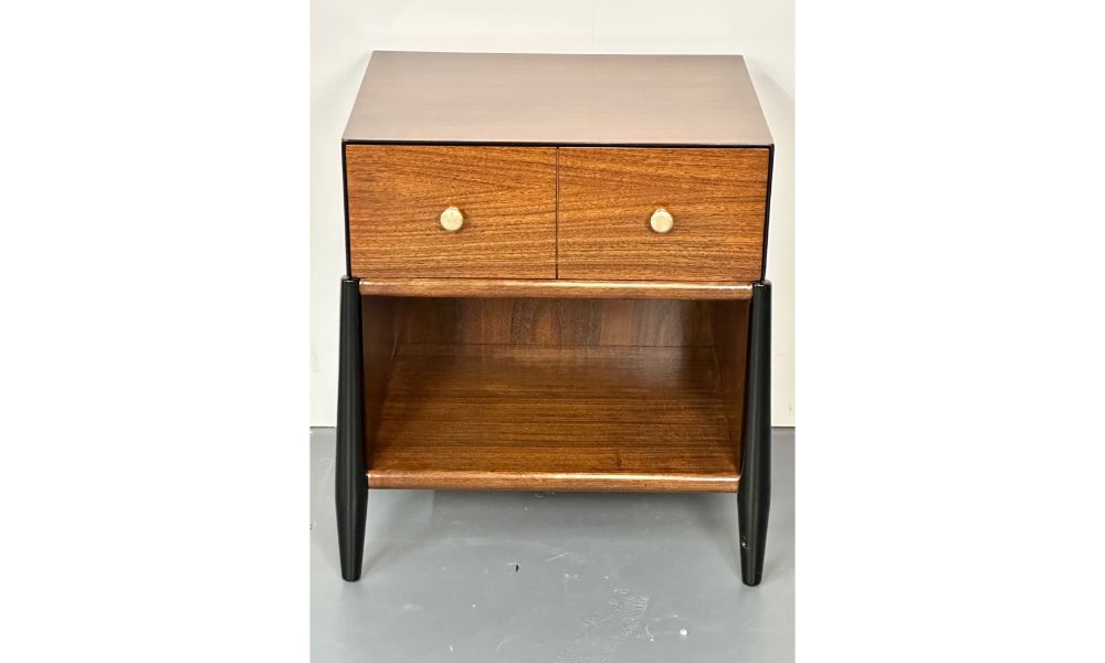 Mid Century Modern Nightstand, End Table, West Michigan Furniture Co Frank Metz