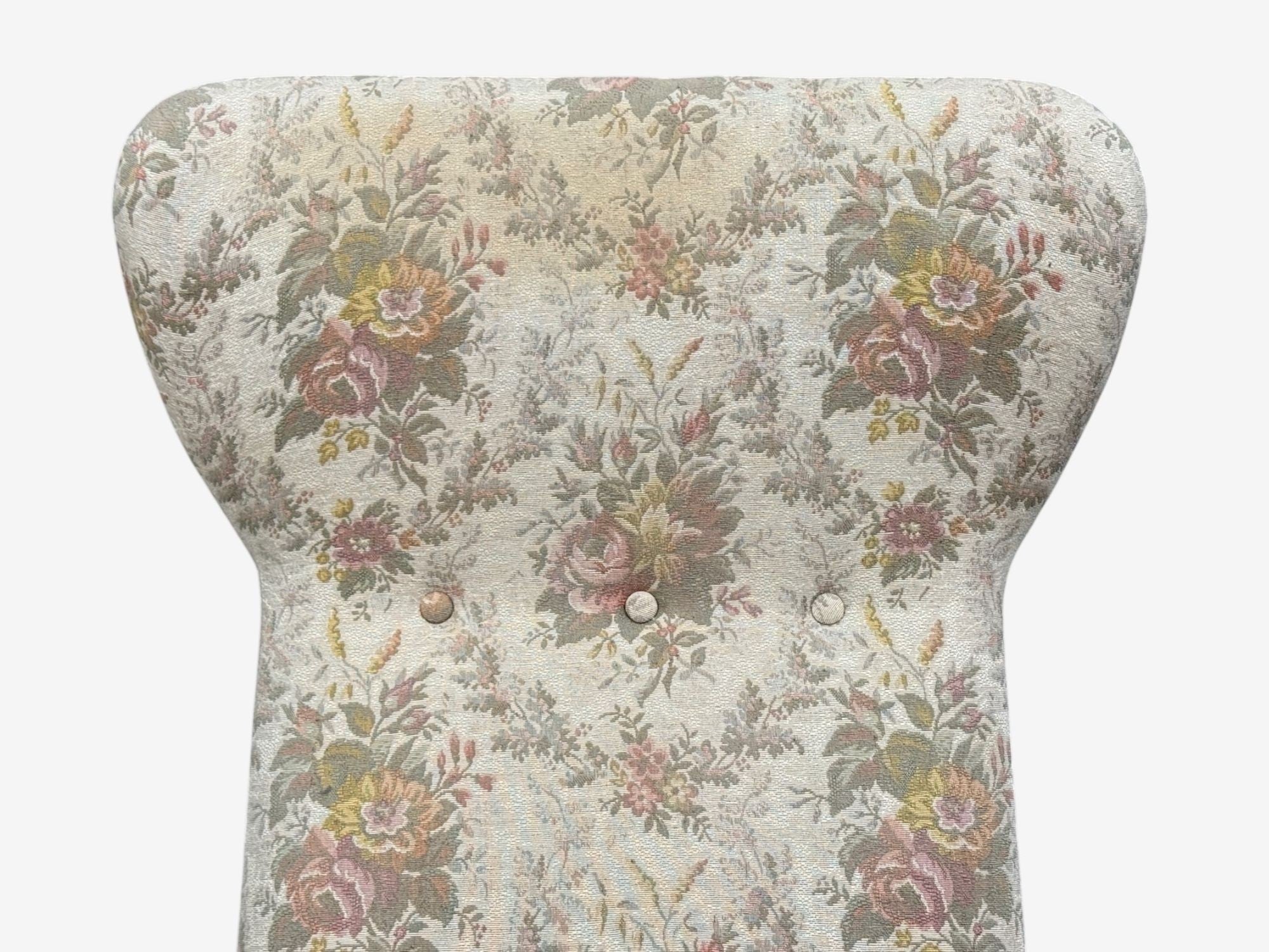 Carl Gustaf Hiort af Ornäs, Armchair, Fabric, Lacquered Wood, Finland, 1940s