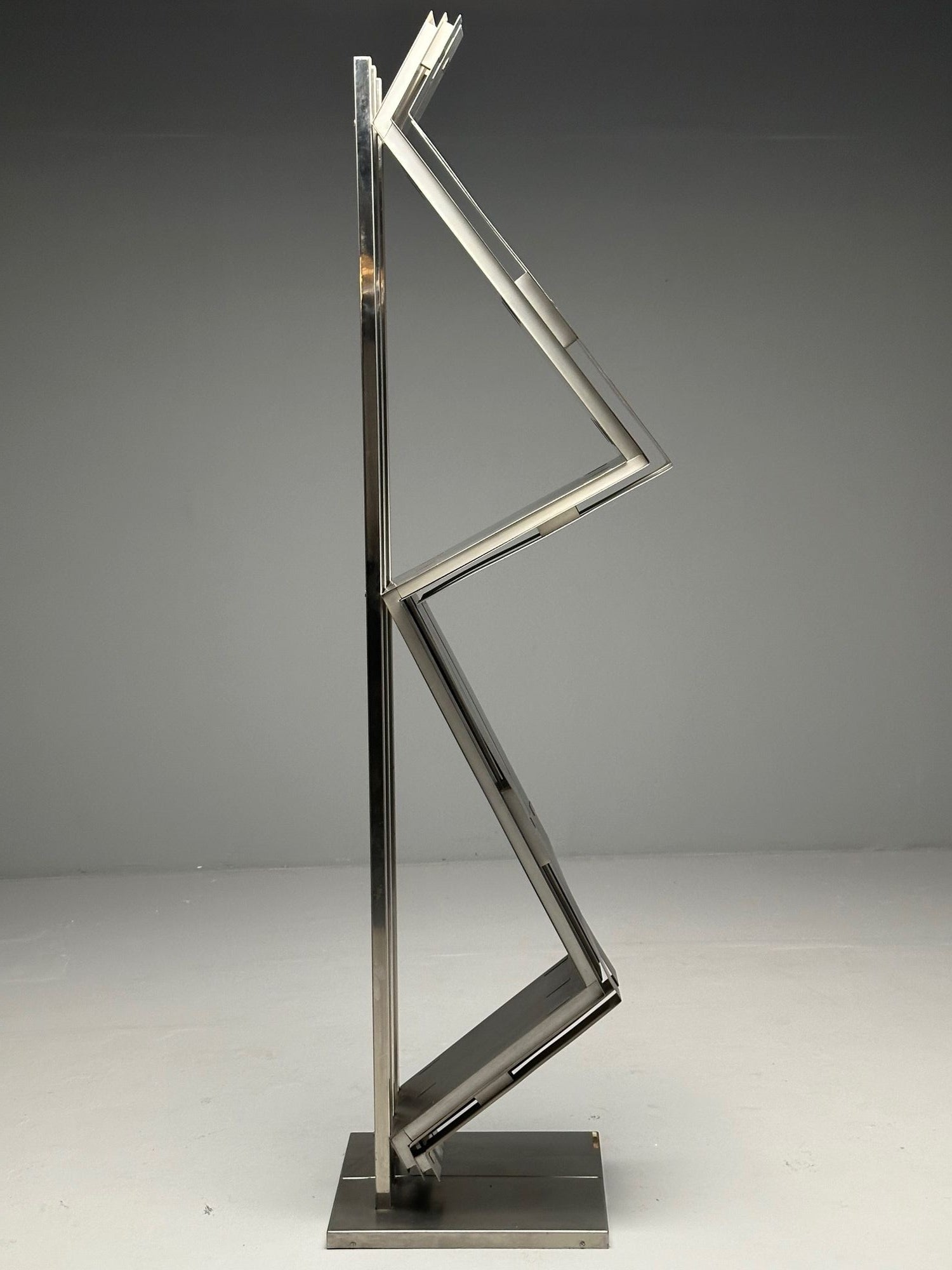 Salvatore Messina, Italian Mid-Century Modern, Abstract Sculpture, Steel, 1970s