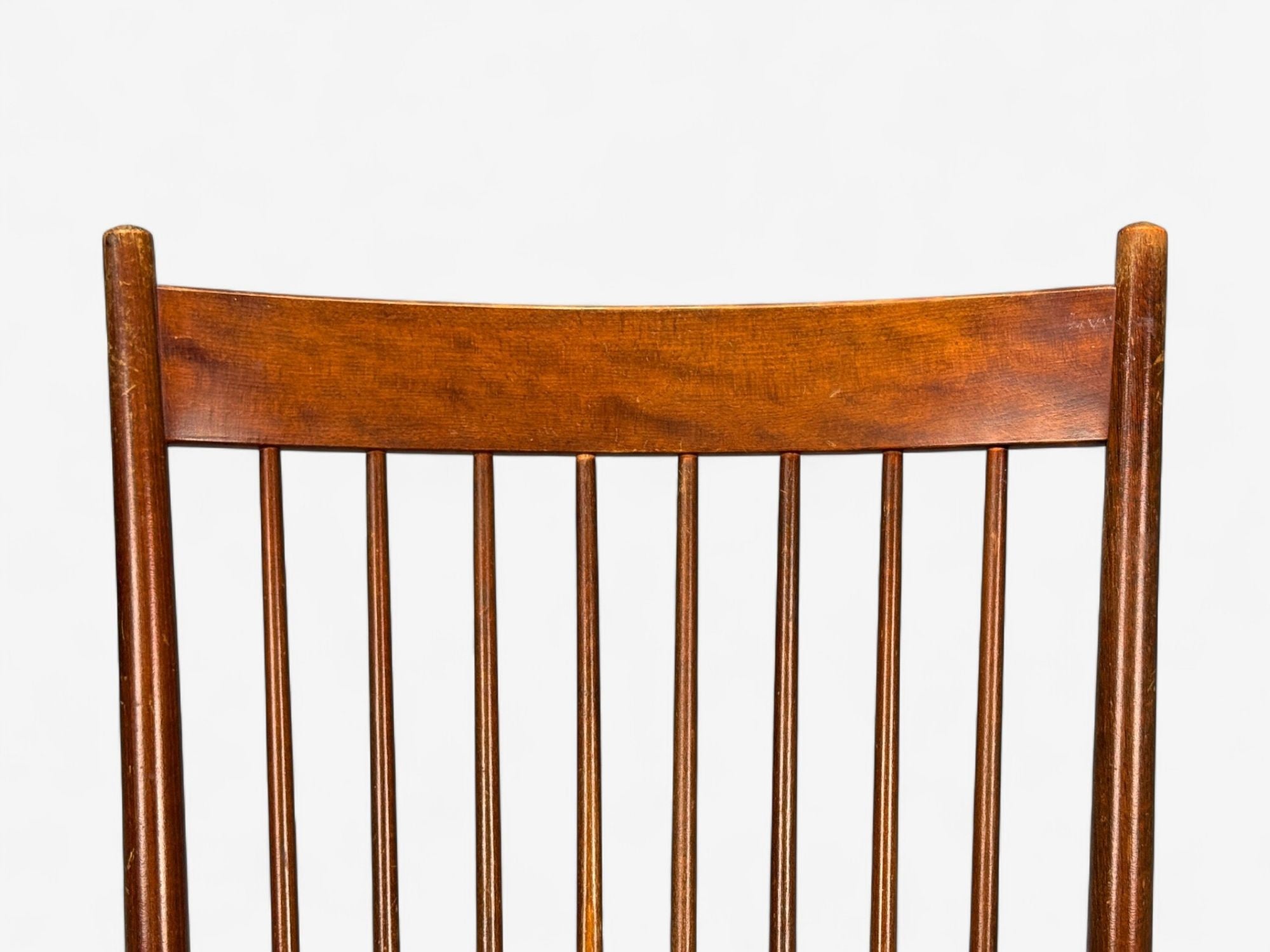 Hans Wegner, Beech, Danish Cord, J16 Rocking Chair, Denmark, 1950s