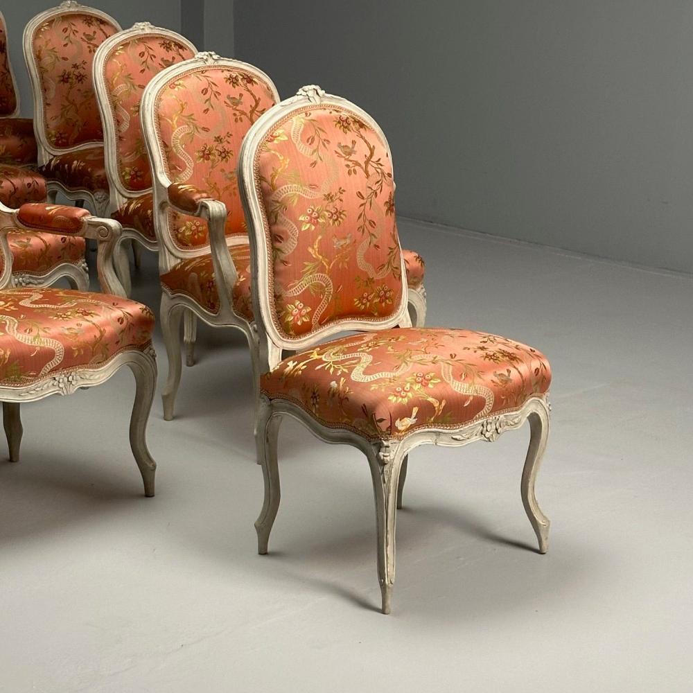 Jean Baptist Cresson, Louis XV, 14 Dining Chairs, France, 18th C., Christies