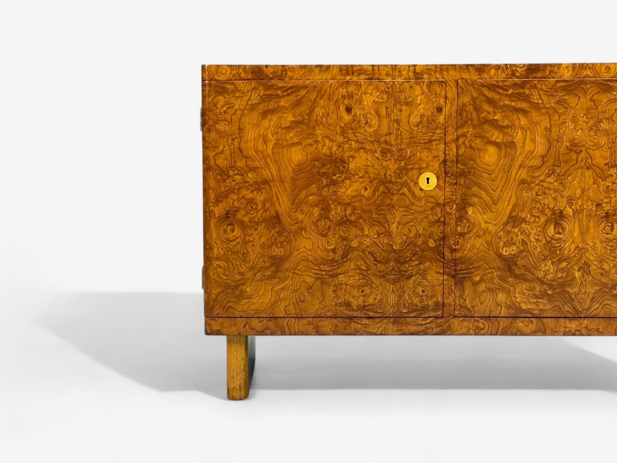 Axel Einar Hjorth, Nordiska Kompaniet, Root Wood, Rare Birka Sideboard, Sweden, 1937