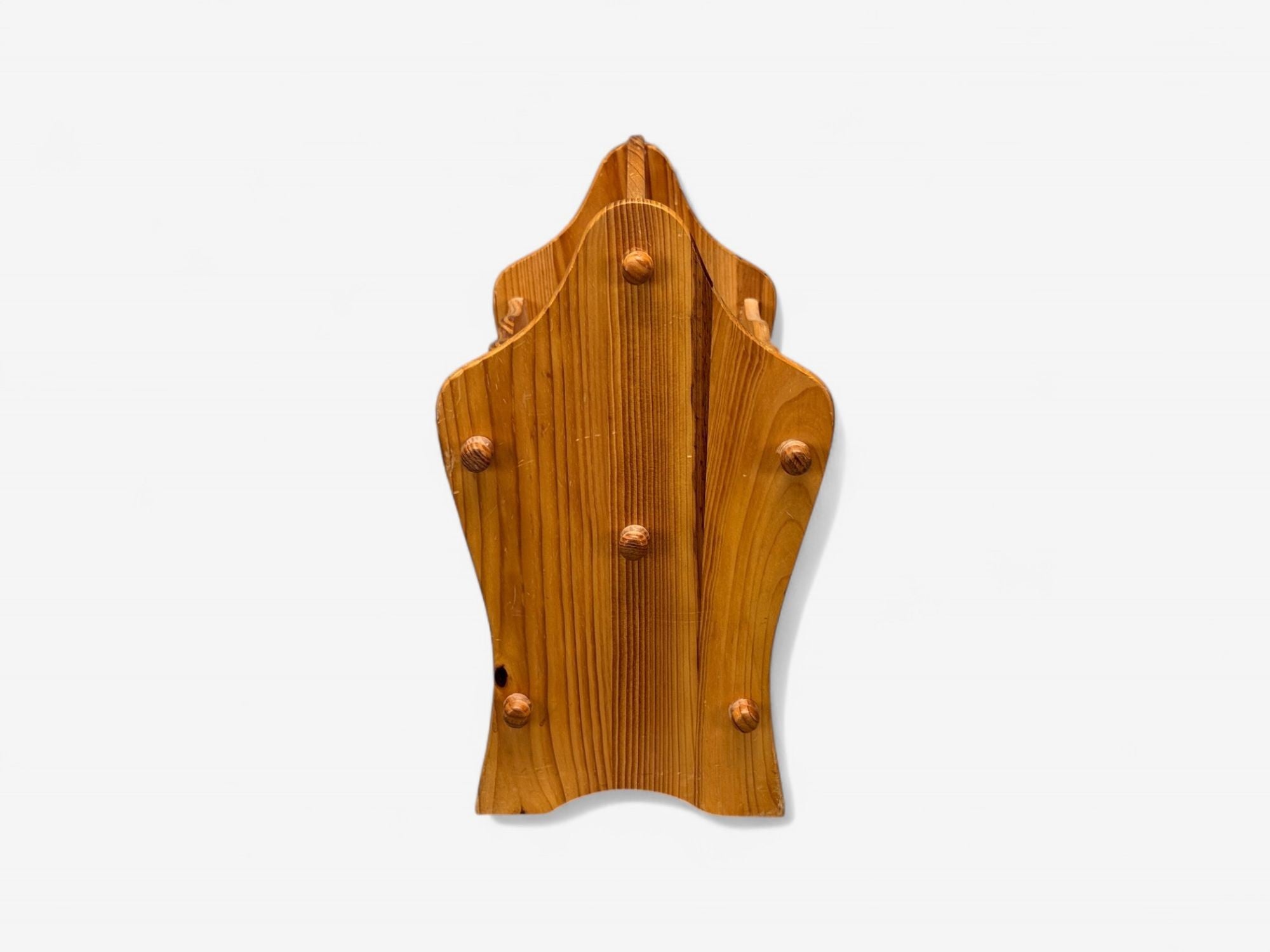 Swedish Modern, Pine, Magazine Rack, Sweden, 1960s