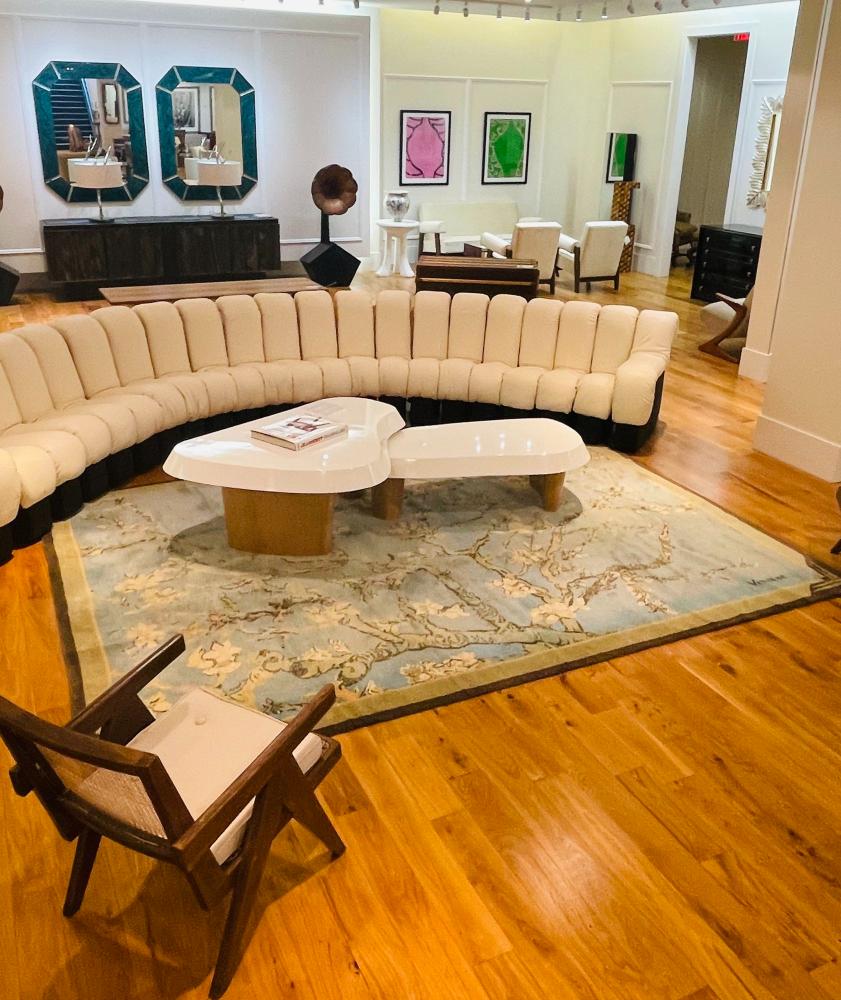 Vincent van Gogh, Ege Art Line, Modern Carpet, Cherry Blossom Rug, Signed