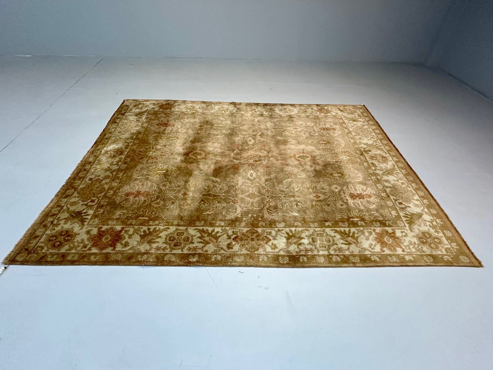 Indian Carpet, Tabriz Design , Wool, 2000s