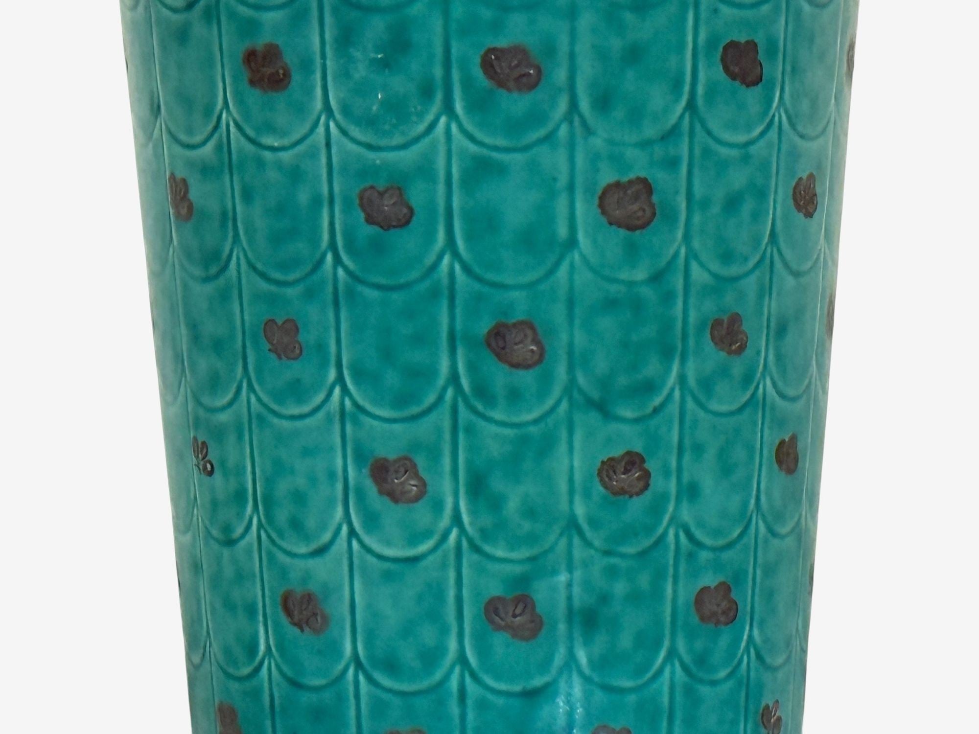 Wilhelm Kage, Green Ceramic, Argenta Vase, Sweden, 1930s