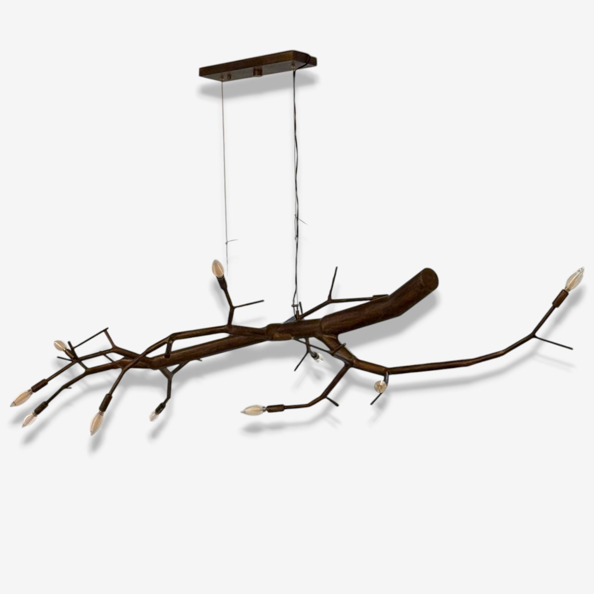 Christopher Poehlmann, Contemporary, Massive Modern Sculptural Branch Chandelier