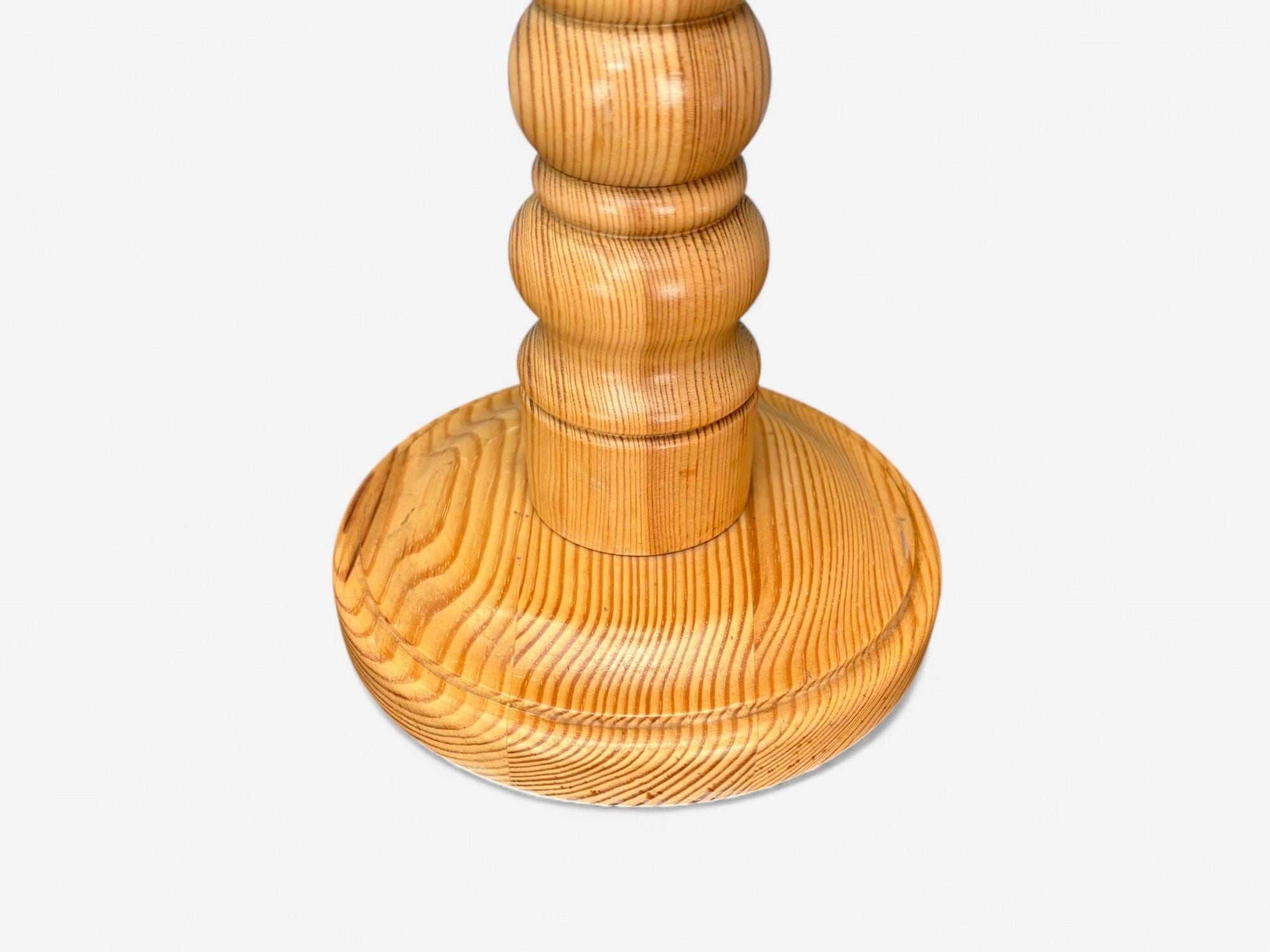 Swedish Modern, Pine, Table Lamp, Sweden, 1960s