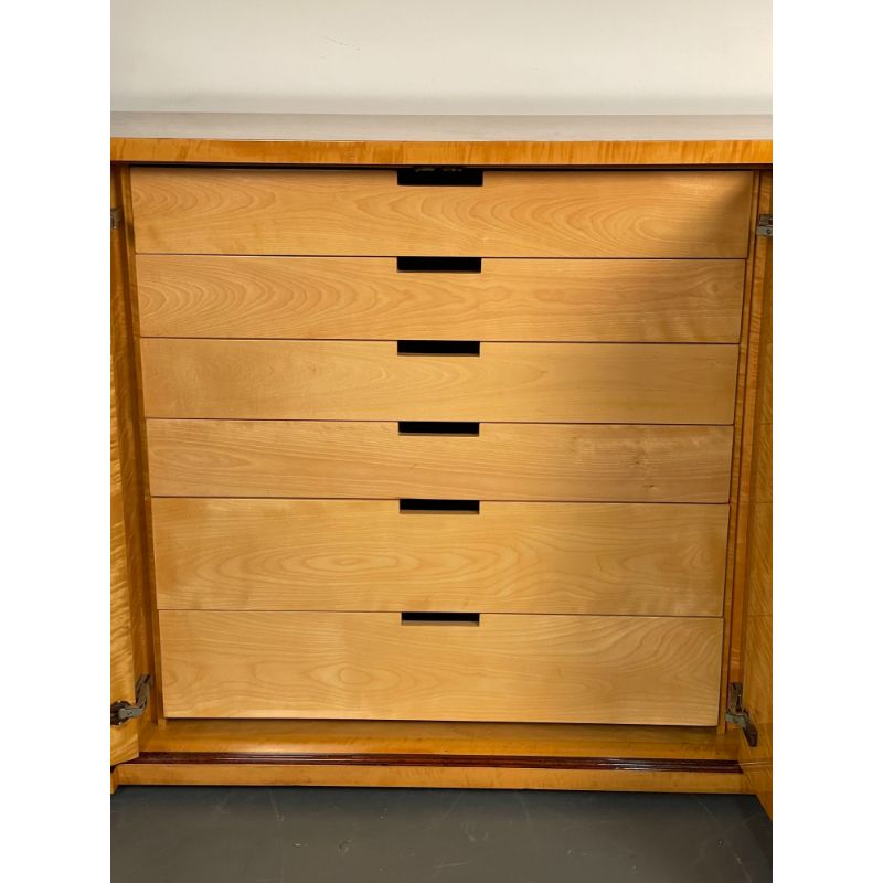 Important Mid-Century Modern Vladimir Kagan Sideboard / Buffet, Full Dining Set