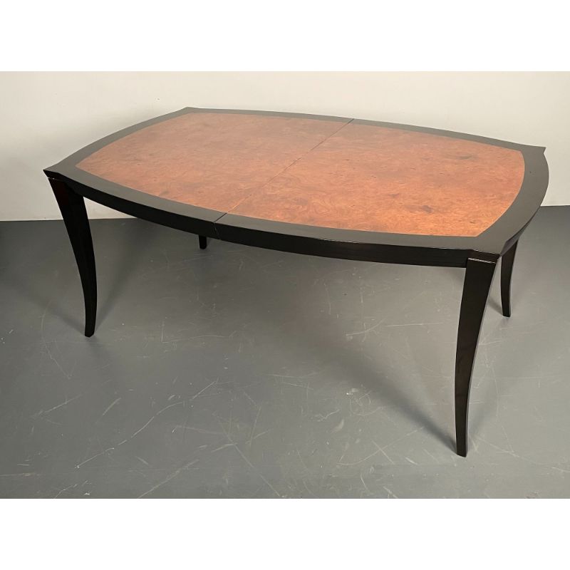 Mid-Century Modern Eva Dining Table by Vladimir Kagan, Labeled Full Dining Set