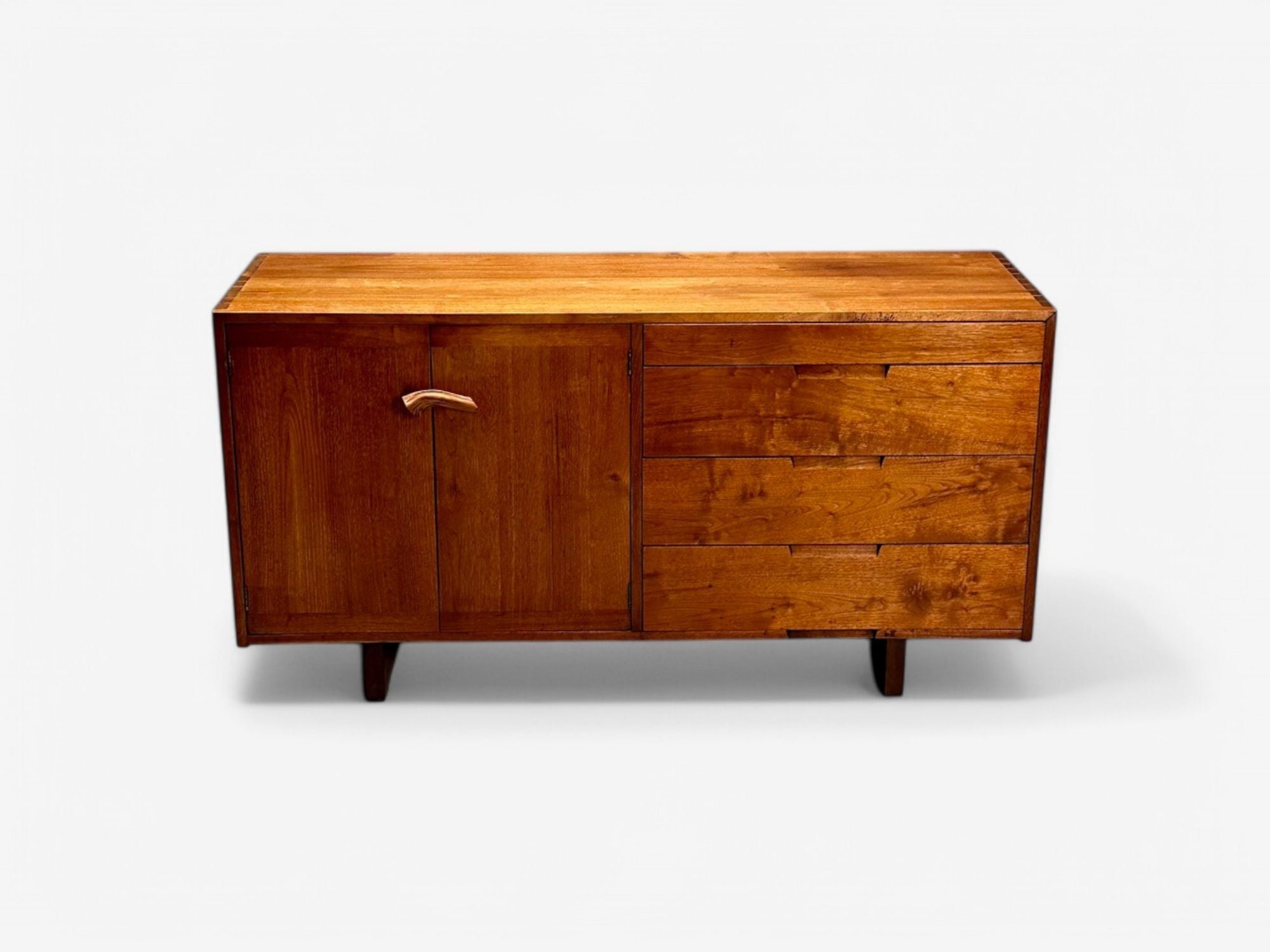 George Nakashima, Mid-Century Modern, American Walnut, Rare Dresser, USA, 1953