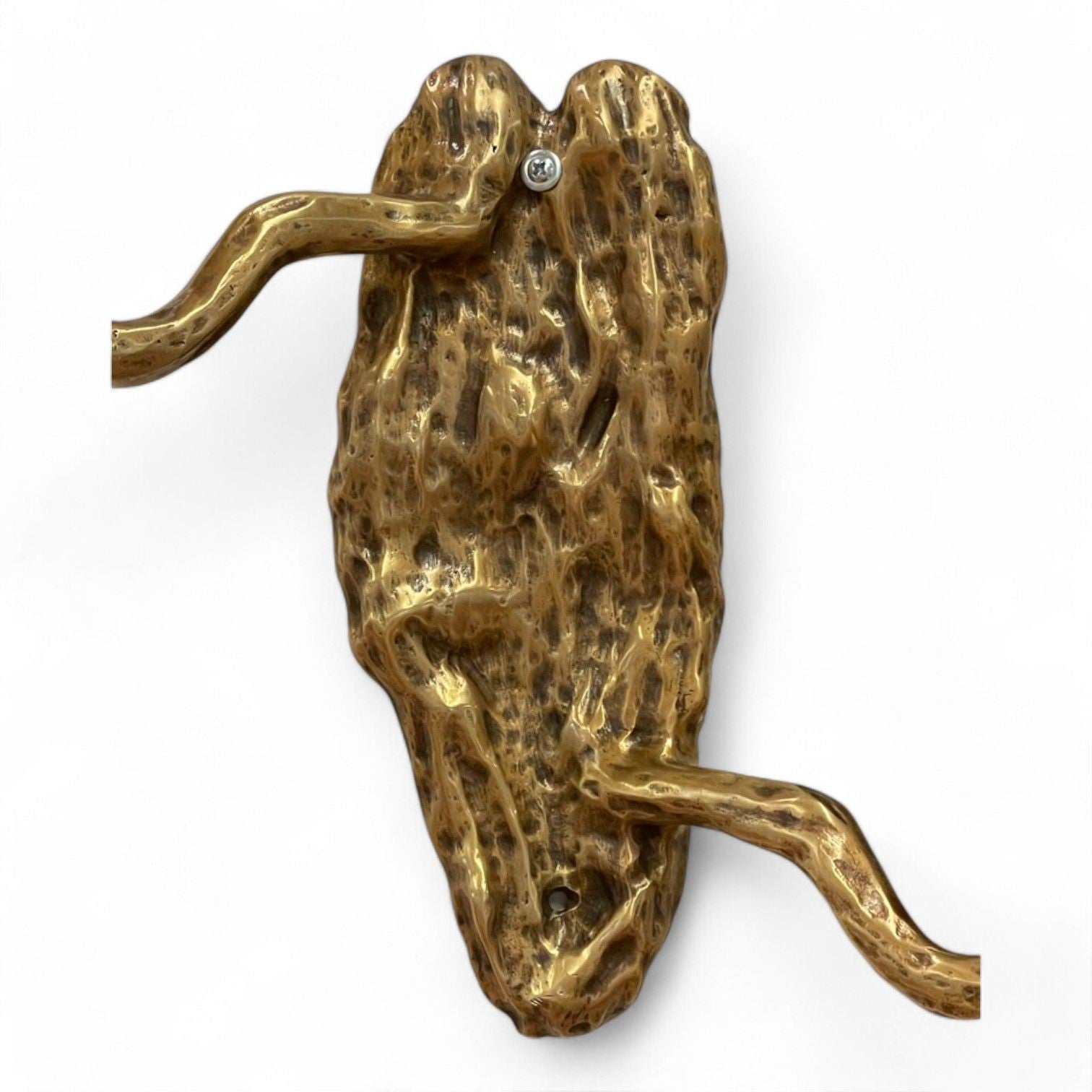 Contemporary, Modern Wall Sconces, Branch Motif, Bronze, Alabaster, 21st C.