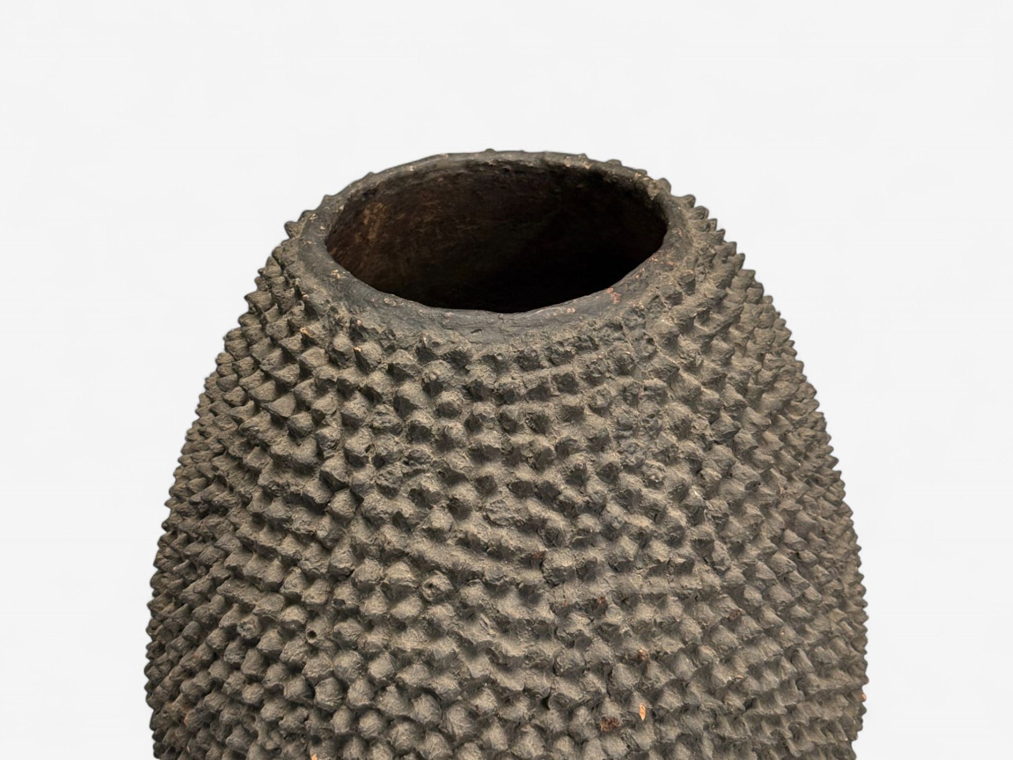 Modernist, Lobi Terracotta Floor Pot, Africa, 20th C.