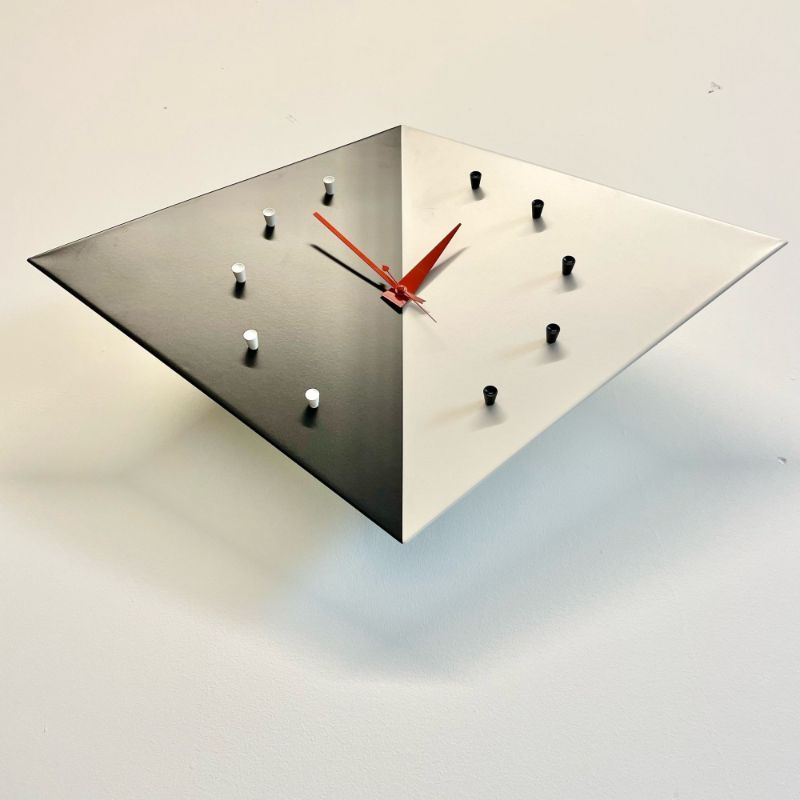 Mid-Century Modern Kite Wall Clock by George Nelson, Howard Miller, Vitra Label
