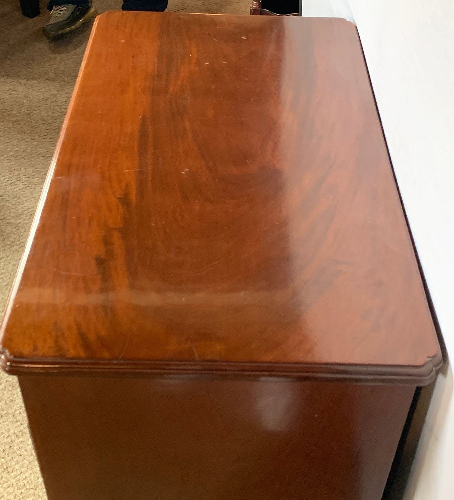 Mid-19th Century Georgian Style Mahogany Knee Hole Desk