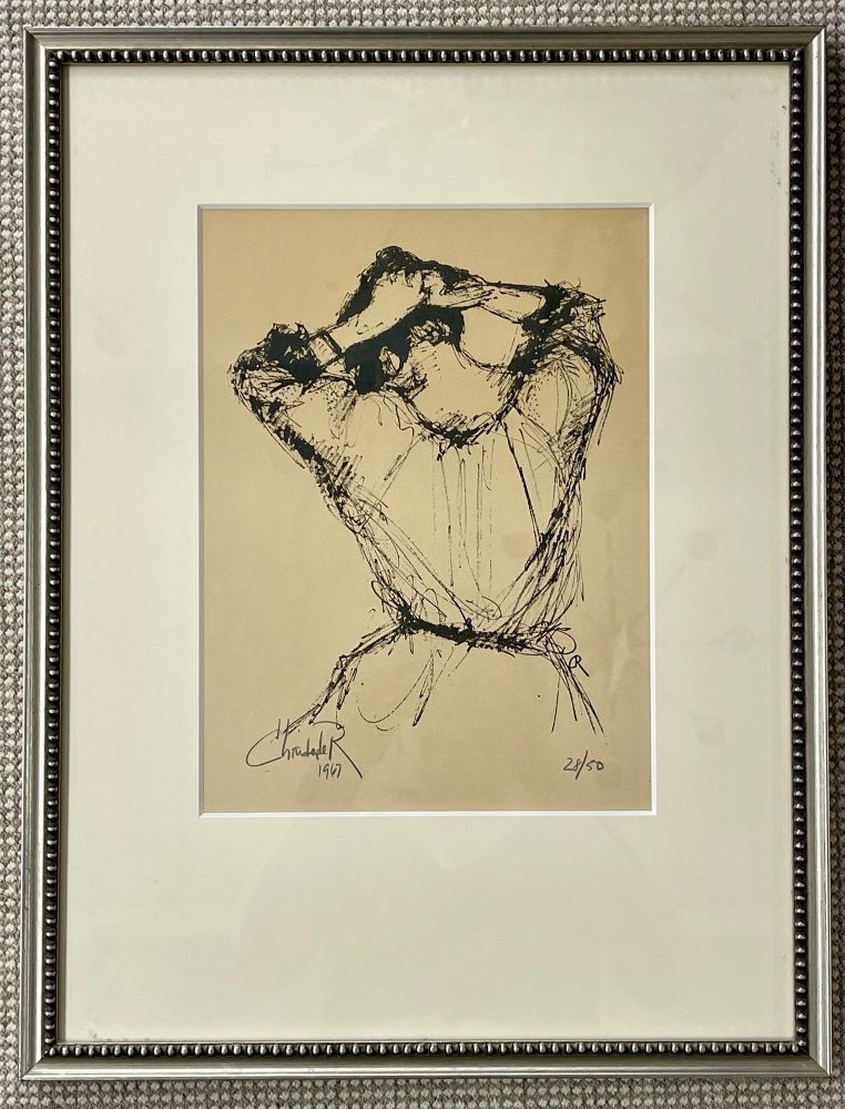 Four Framed Pencil Signed and Numbered Etchings, Finely Framed and Matted