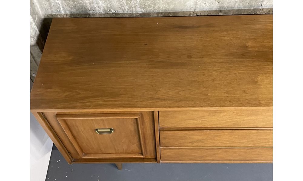 Mid-Century Modern Dresser, Chest or Sideboard, Walnut