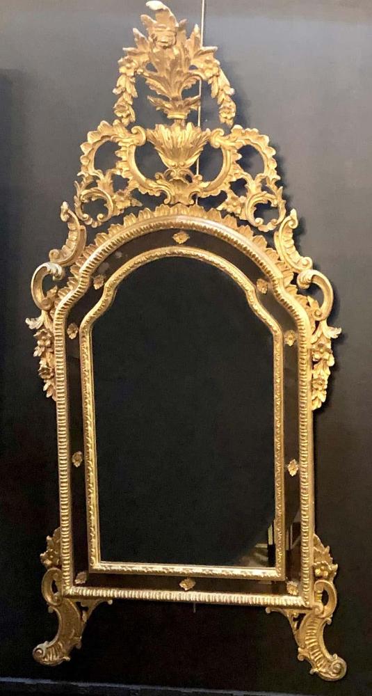 Italian Louis XVI Style, Hollywood Regency, Large Wall Mirrors, Italy 1930s