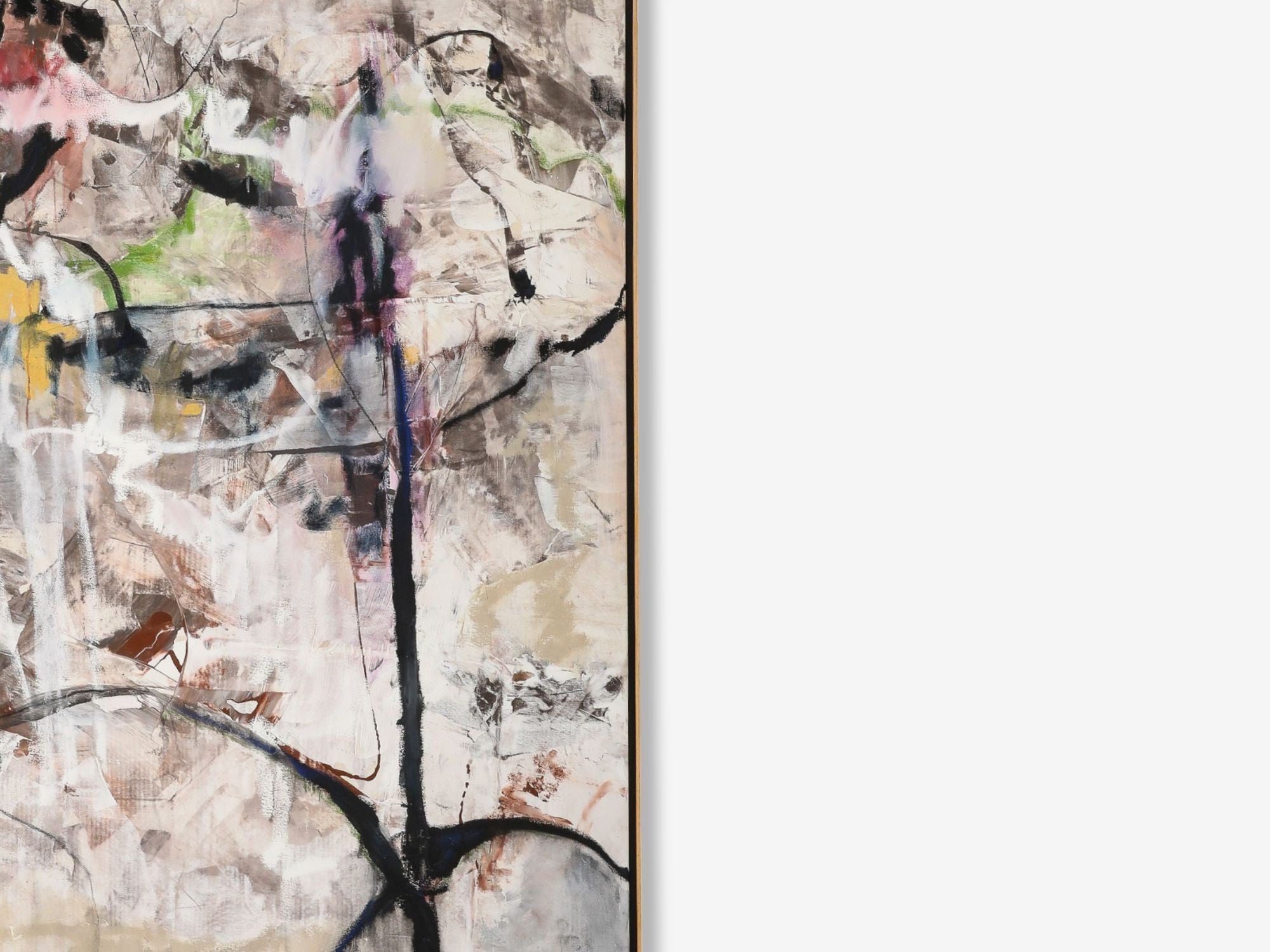 Kathi Robinson, Contemporary, Acrylic, Oil, Large Abstract Painting, USA, 21st c