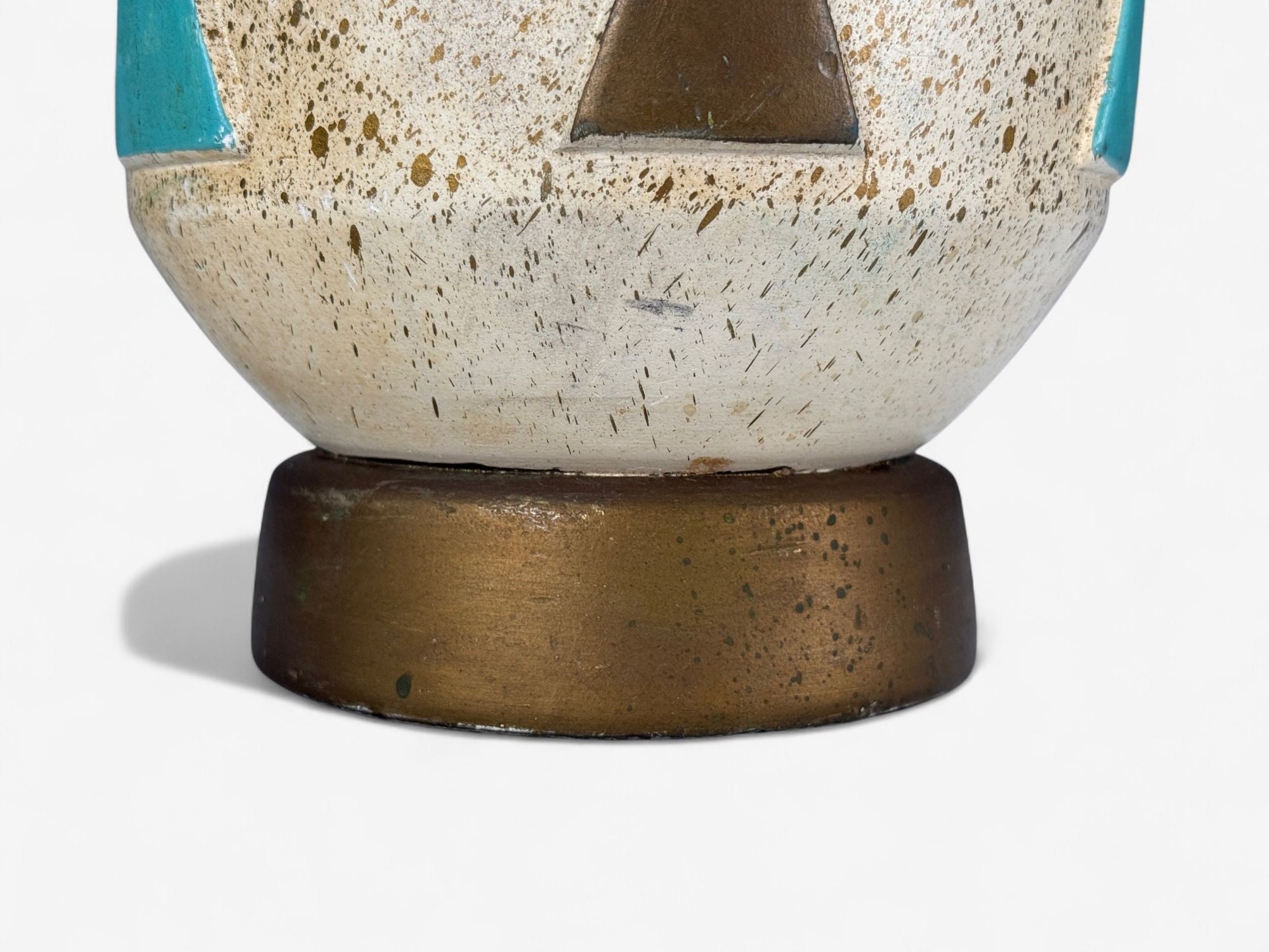 American Modern, Chalkware, Metal, Table Lamps, USA, 1950s