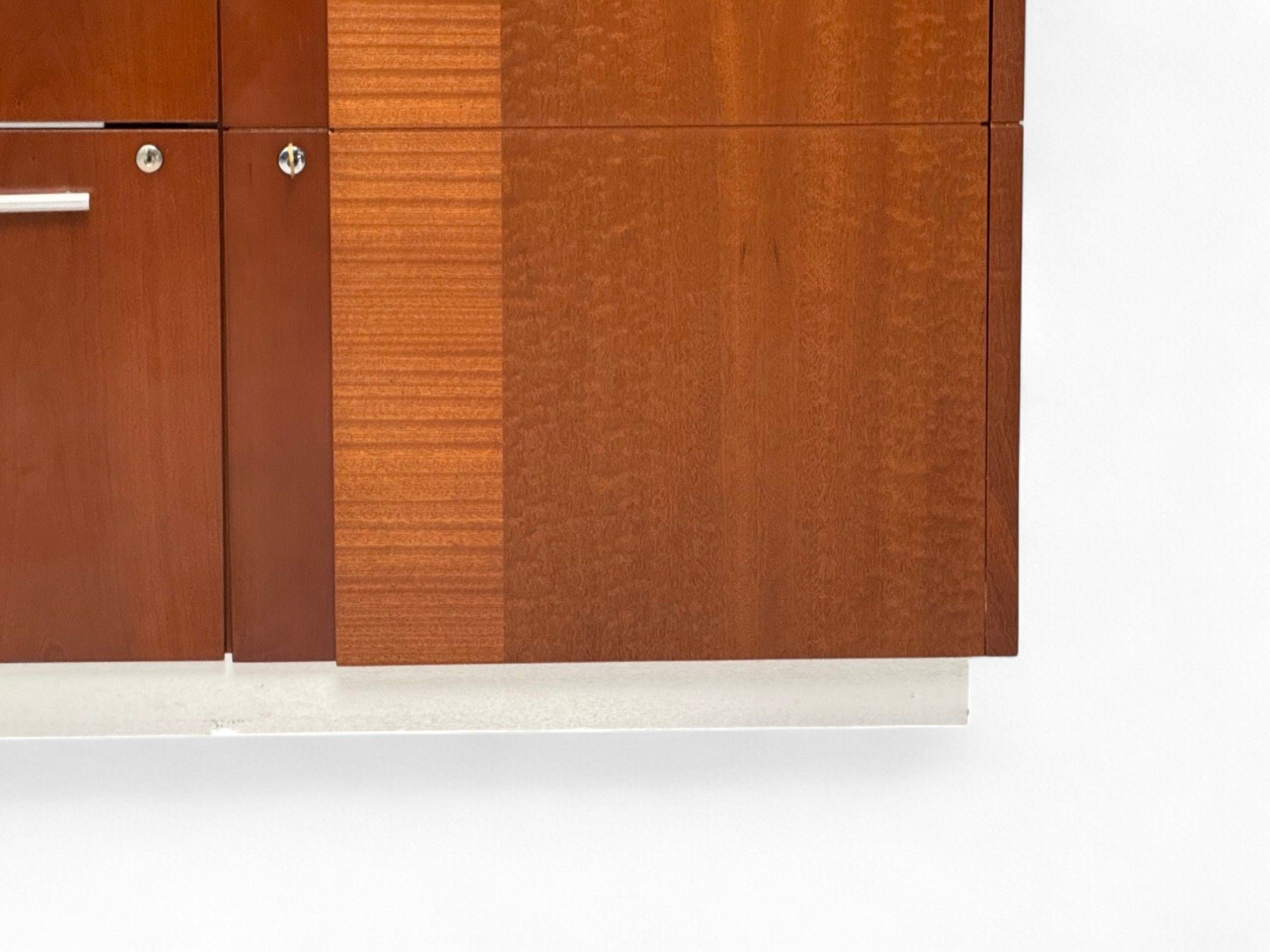 Steelcase, Cherrywood, Steel, Sideboard, USA, 2000s