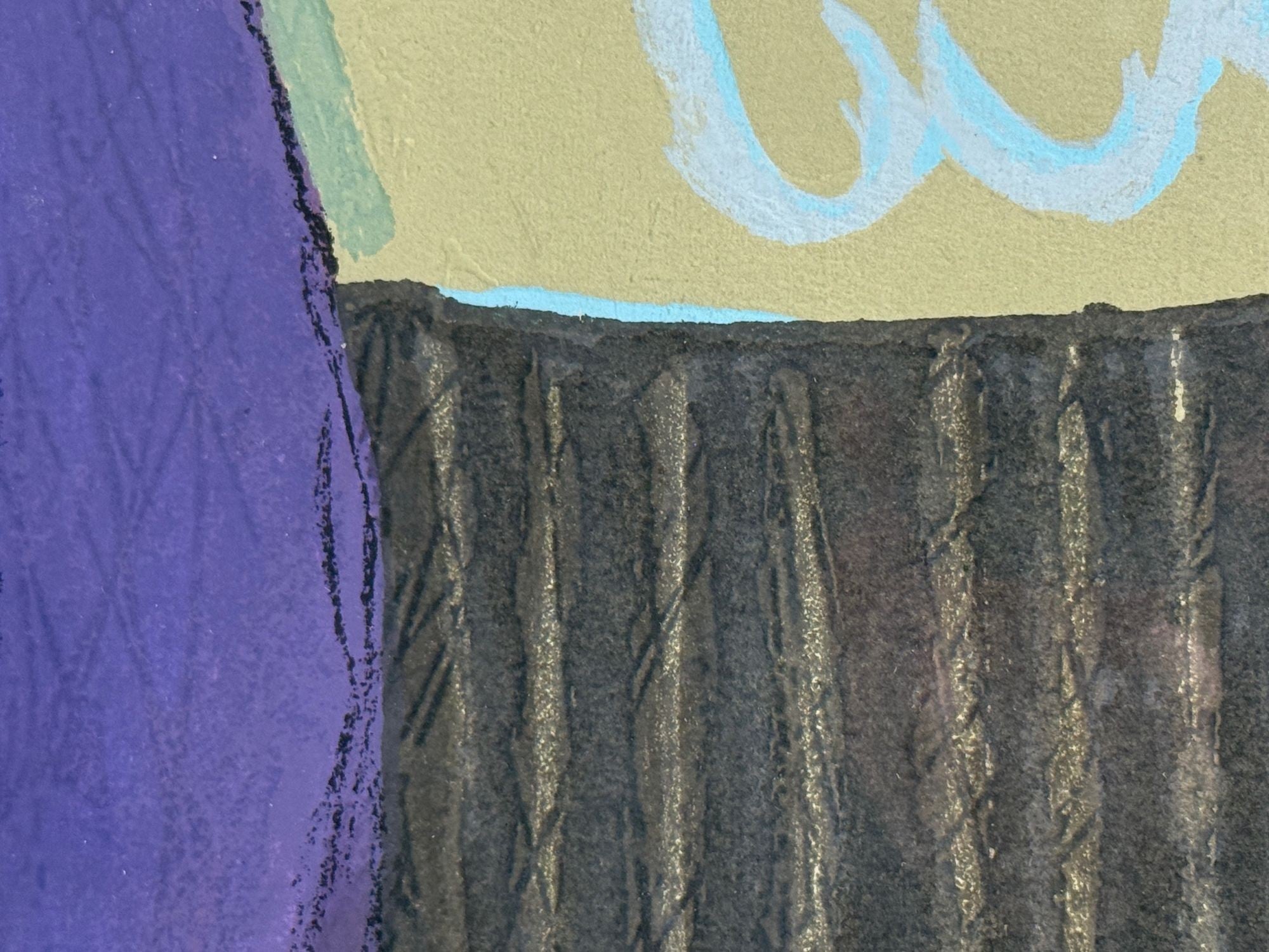 Itzchak Isaac Tarkay, Fauvism, "Happy Memories", Signed and Numbered Silkscreen, 20th c.