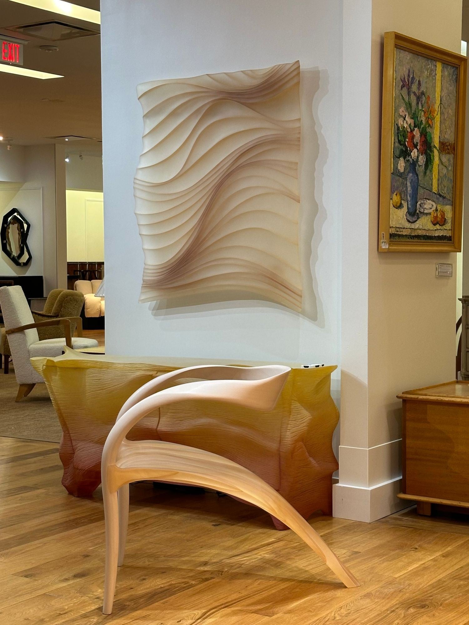 Marc Fish, Contemporary, Ethereal Series, Decorative Wall Art, Resin, UK. 21st C