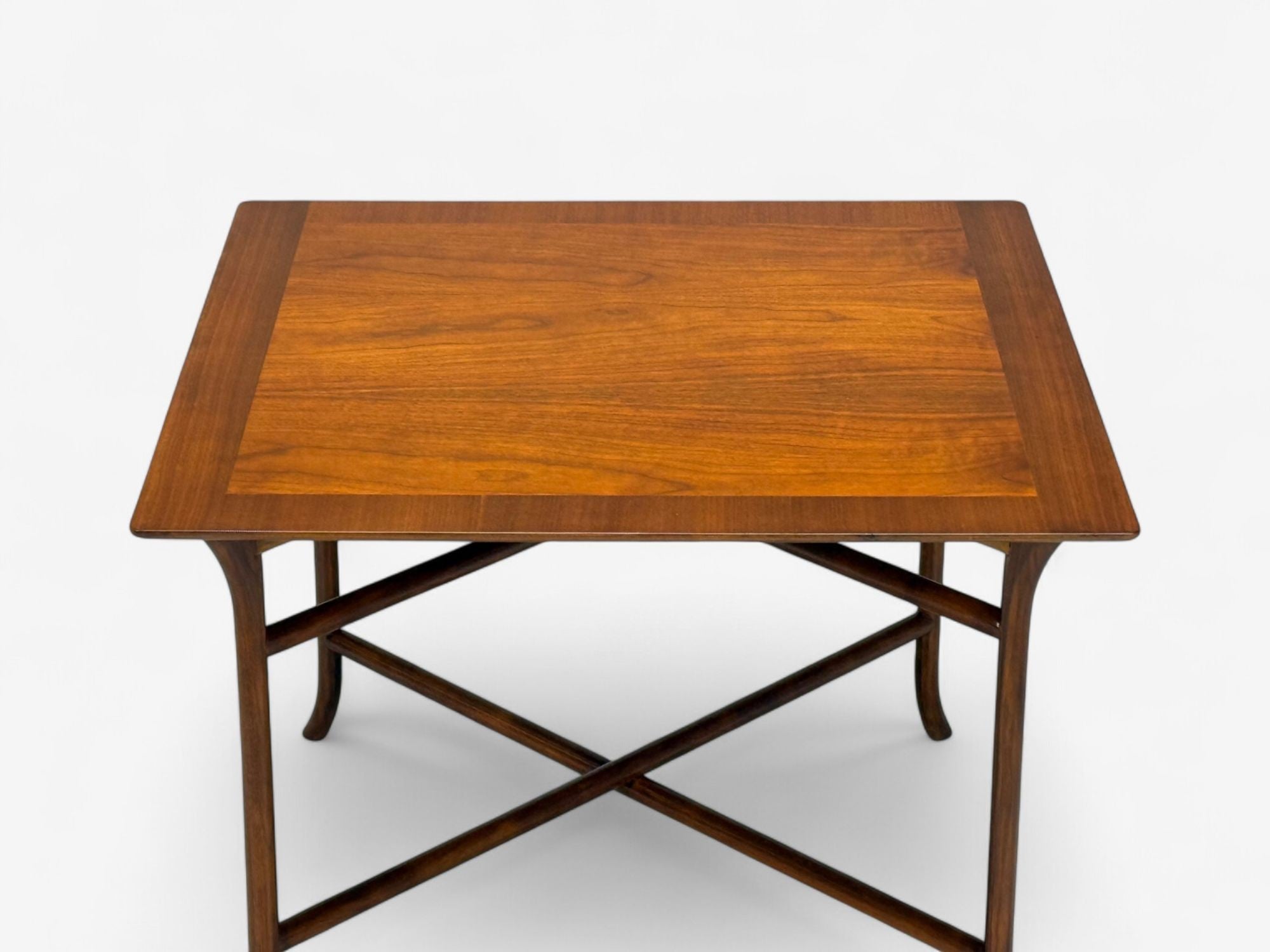 T.H. Robsjohn-Gibbings, American Modern, Walnut, Side Table, USA, 1960s