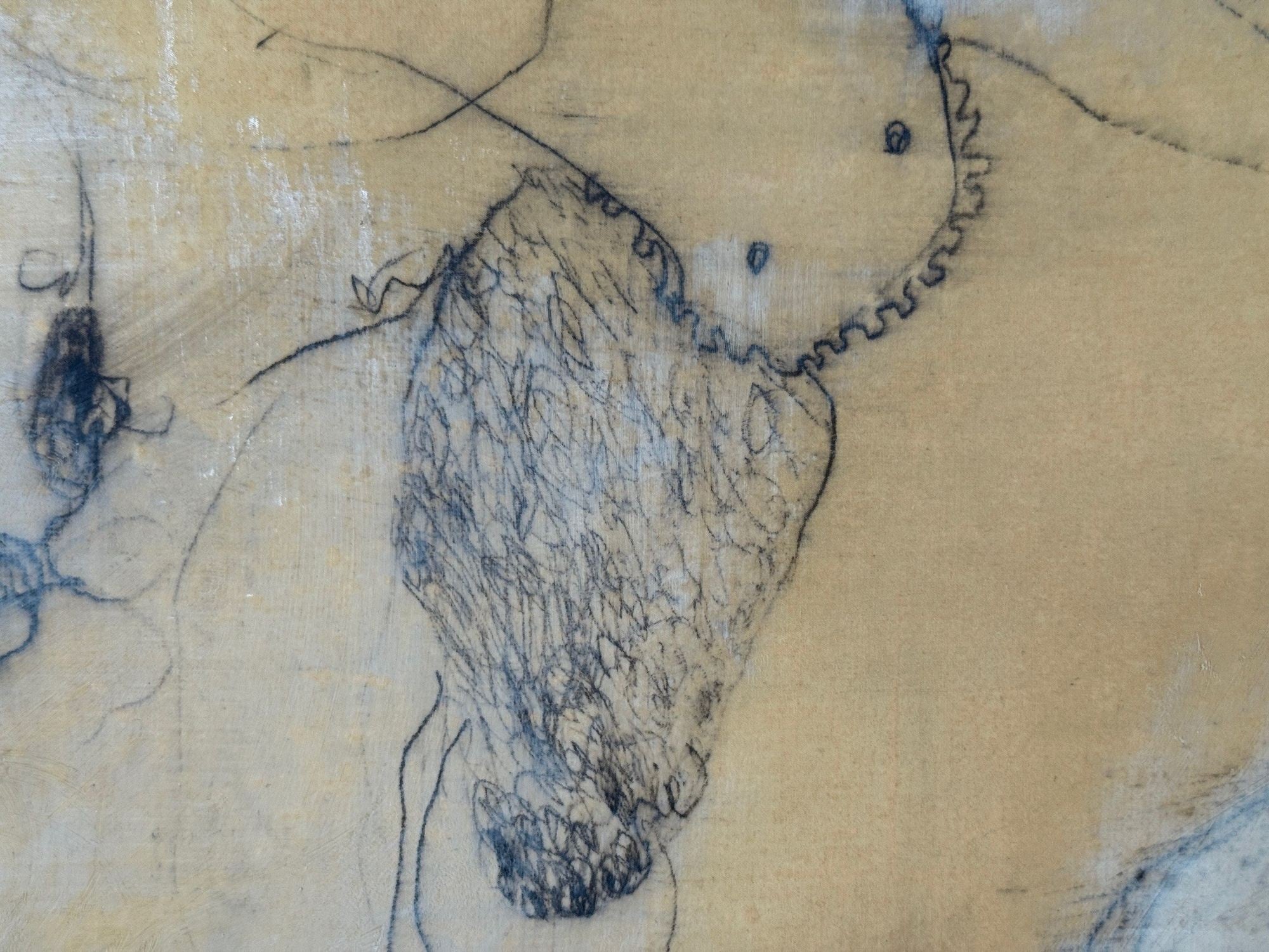 Angelina Nasso, Modern, Framed Abstract, Large Oil on Canvas, USA, 1998