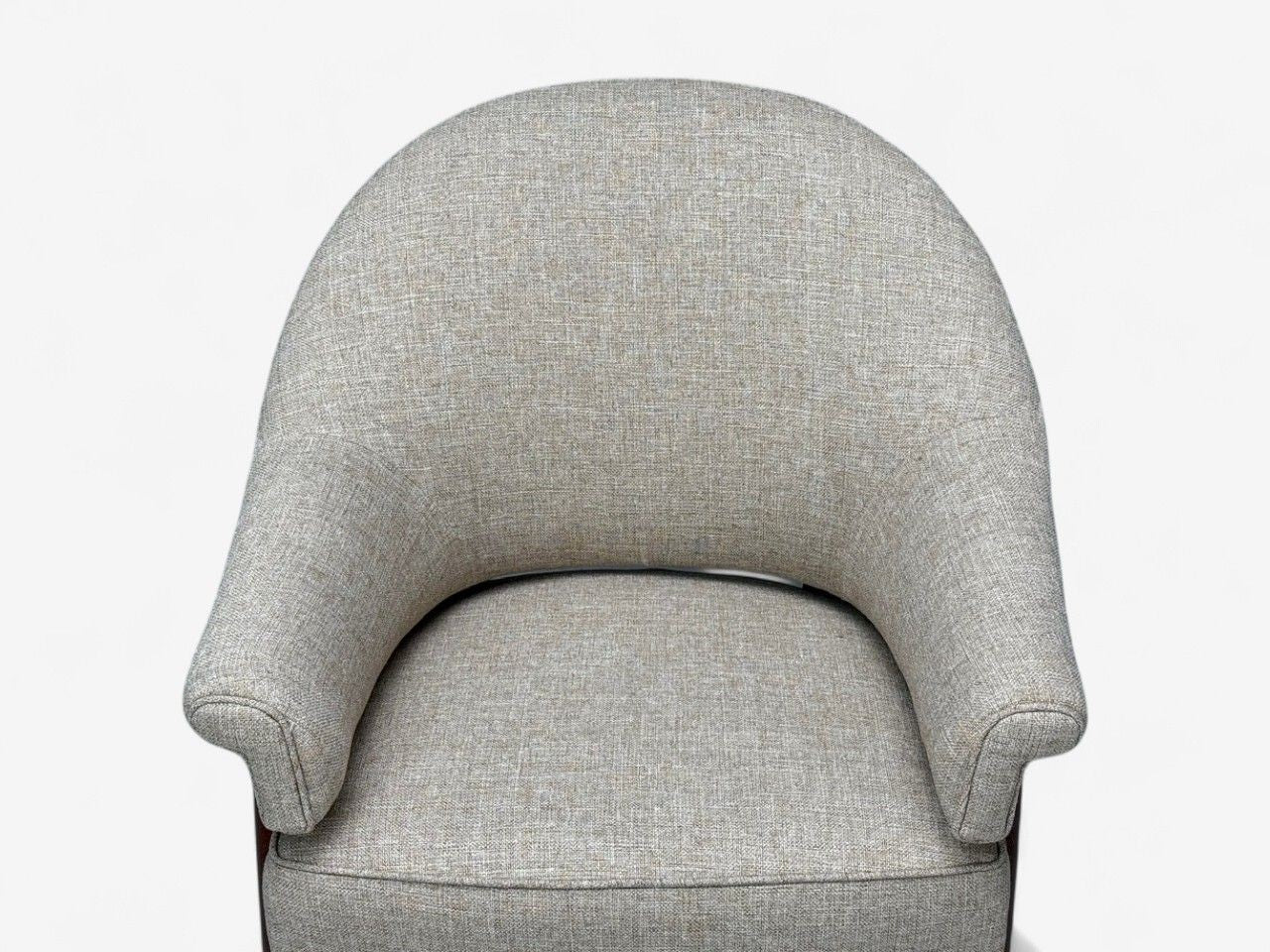 Swedish Modern, Teak, Beige Wool, Floating Lounge Chair, Sweden, 1960s