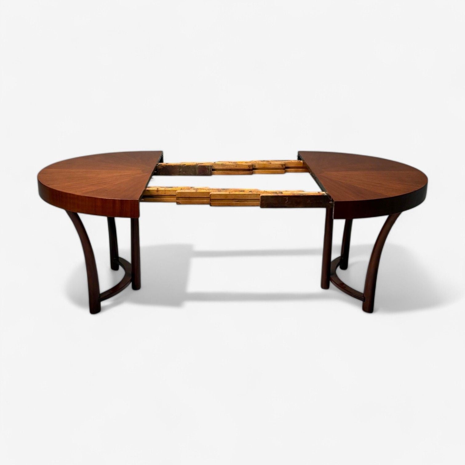 T. H. Robsjohn-Gibbings, Widdicomb, Expandable Dining Table, Walnut, USA, 1960s