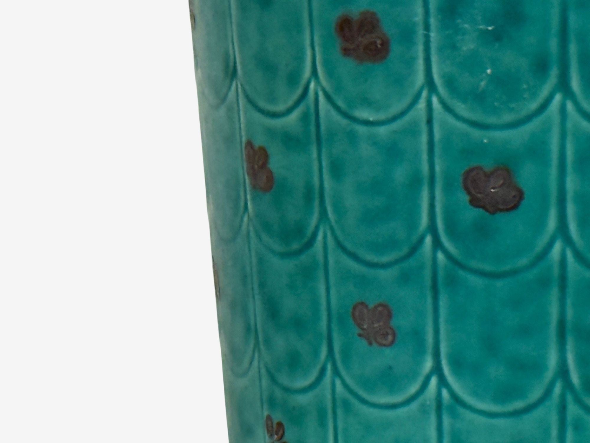 Wilhelm Kage, Green Ceramic, Argenta Vase, Sweden, 1930s