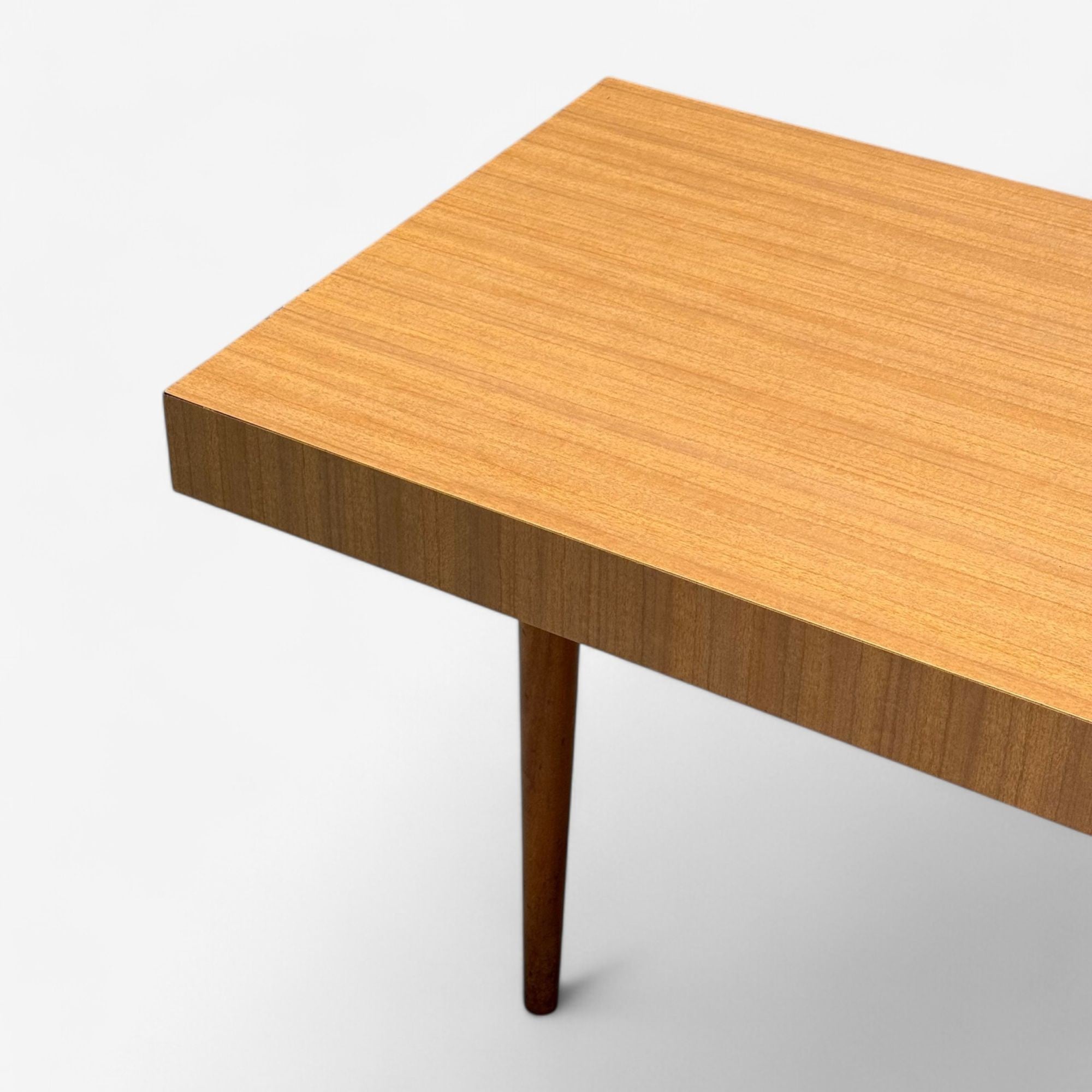 T.H. Robsjohn-Gibbings, Widdicomb, Mid-Century Modern, Desk, Cane, 1960s