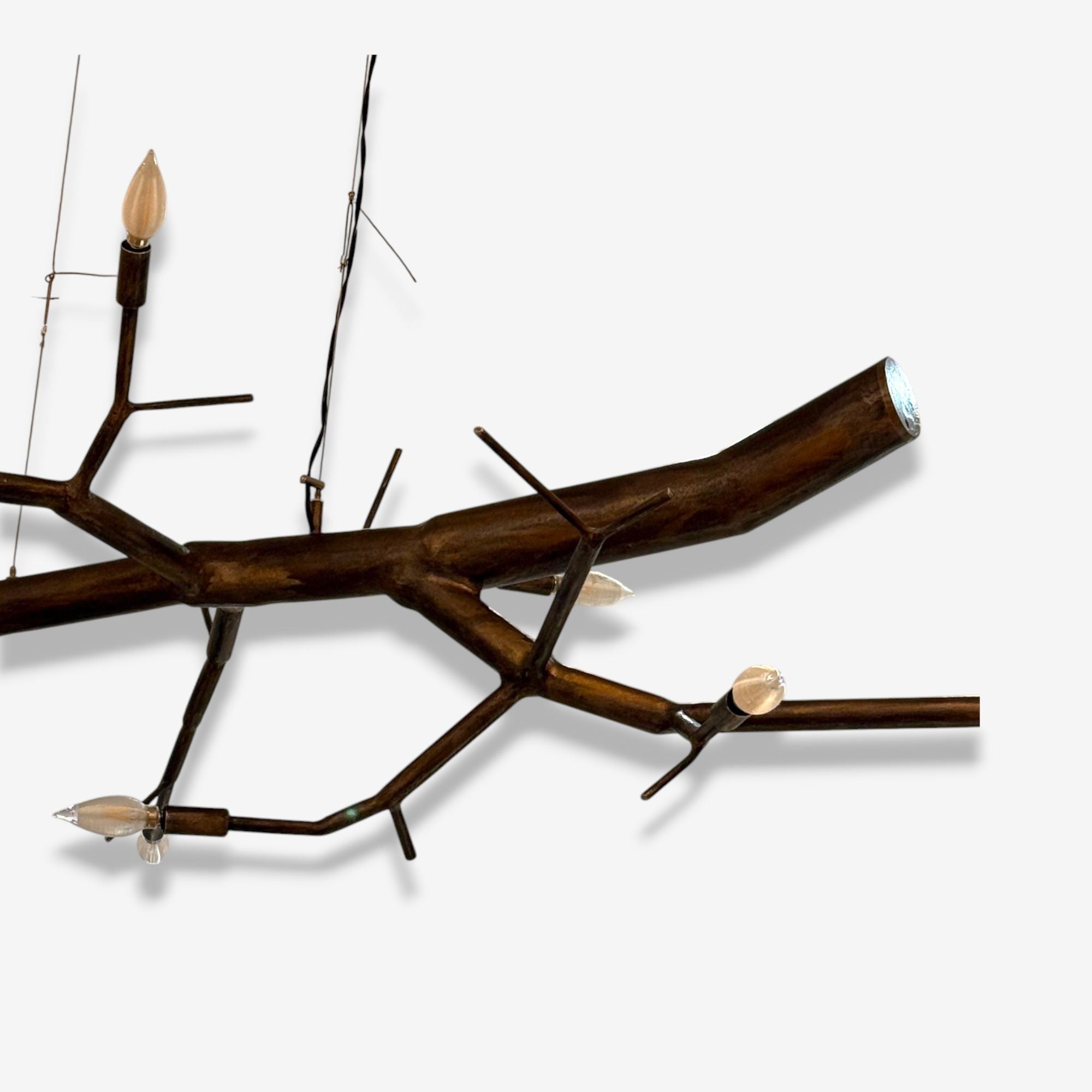 Christopher Poehlmann, Contemporary, Massive Modern Sculptural Branch Chandelier