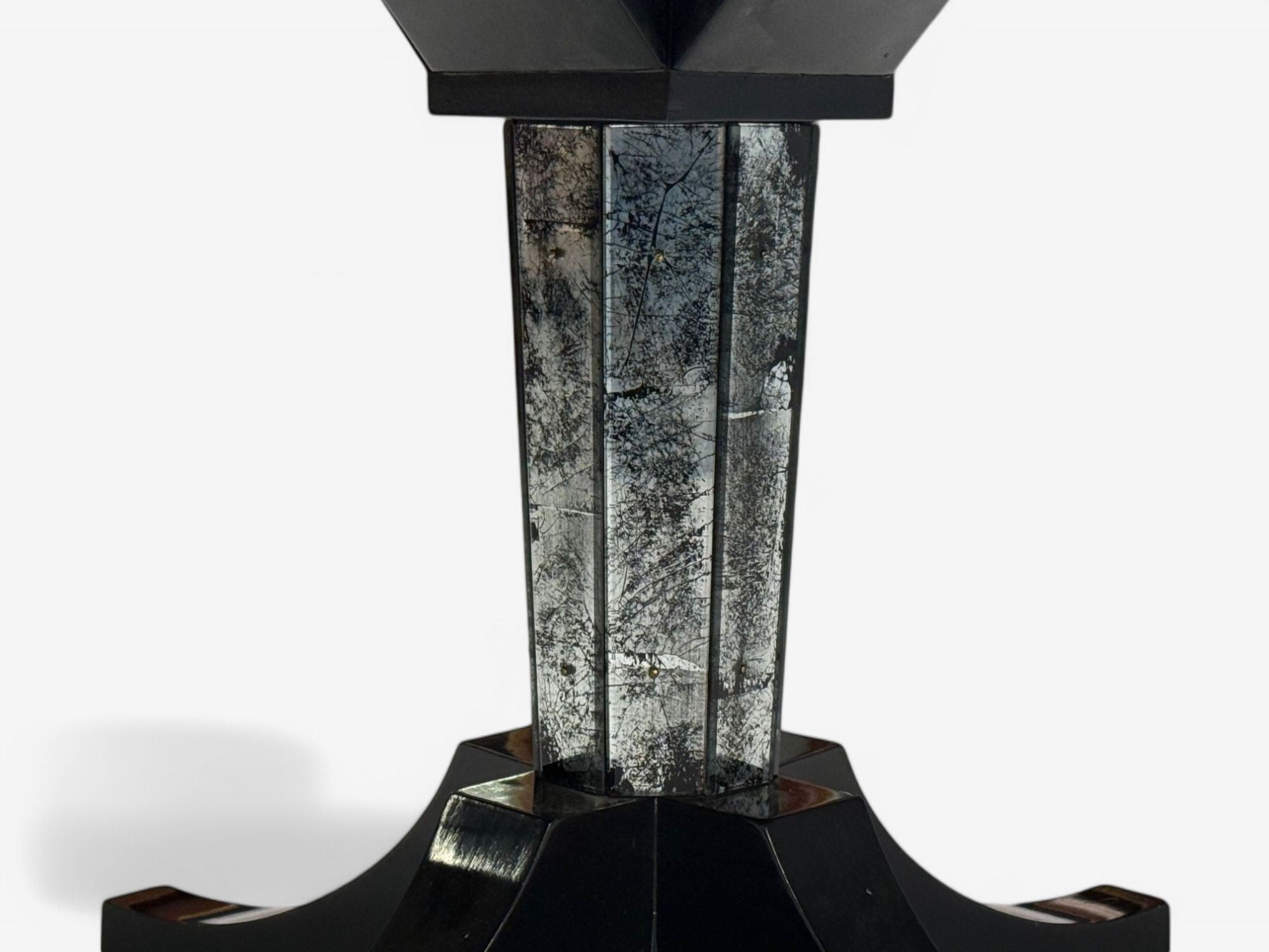 Maison Jansen Style, Hollywood Regency, Eglomise Mirror, Center Table, 20th C