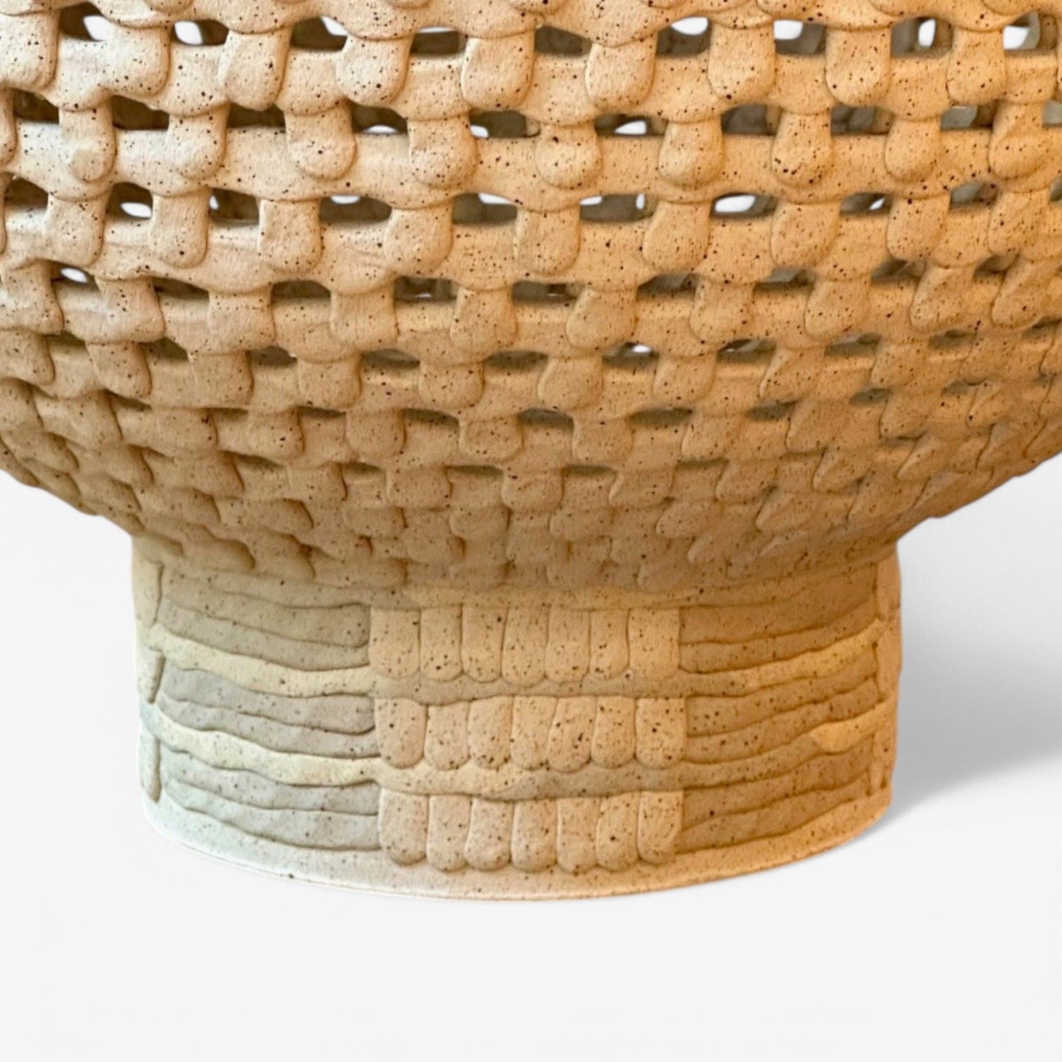 Yoonjee Kwak, Contemporary, Modern Ceramic Vase, Moon Jar, South Korean, 21st C.