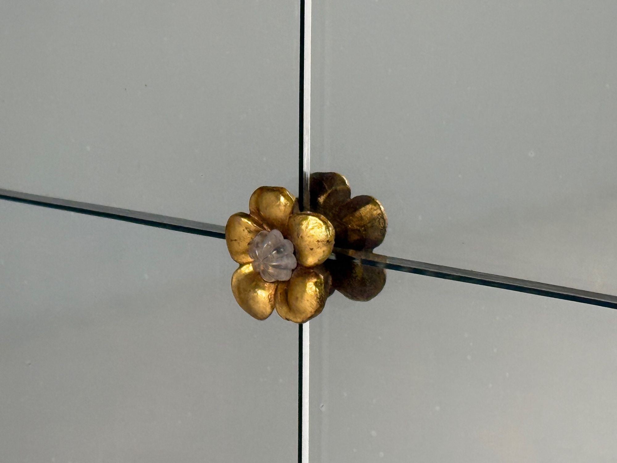 Adam Style, Giltwood, Drapery Motif, Over the Mantle Wall Mirror, Italy, 1920s