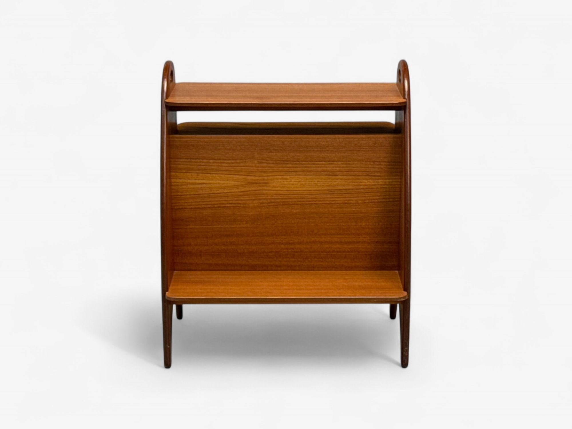 Danish Mid-Century Modern, Teak, Magazine Rack, Denmark, 1950s