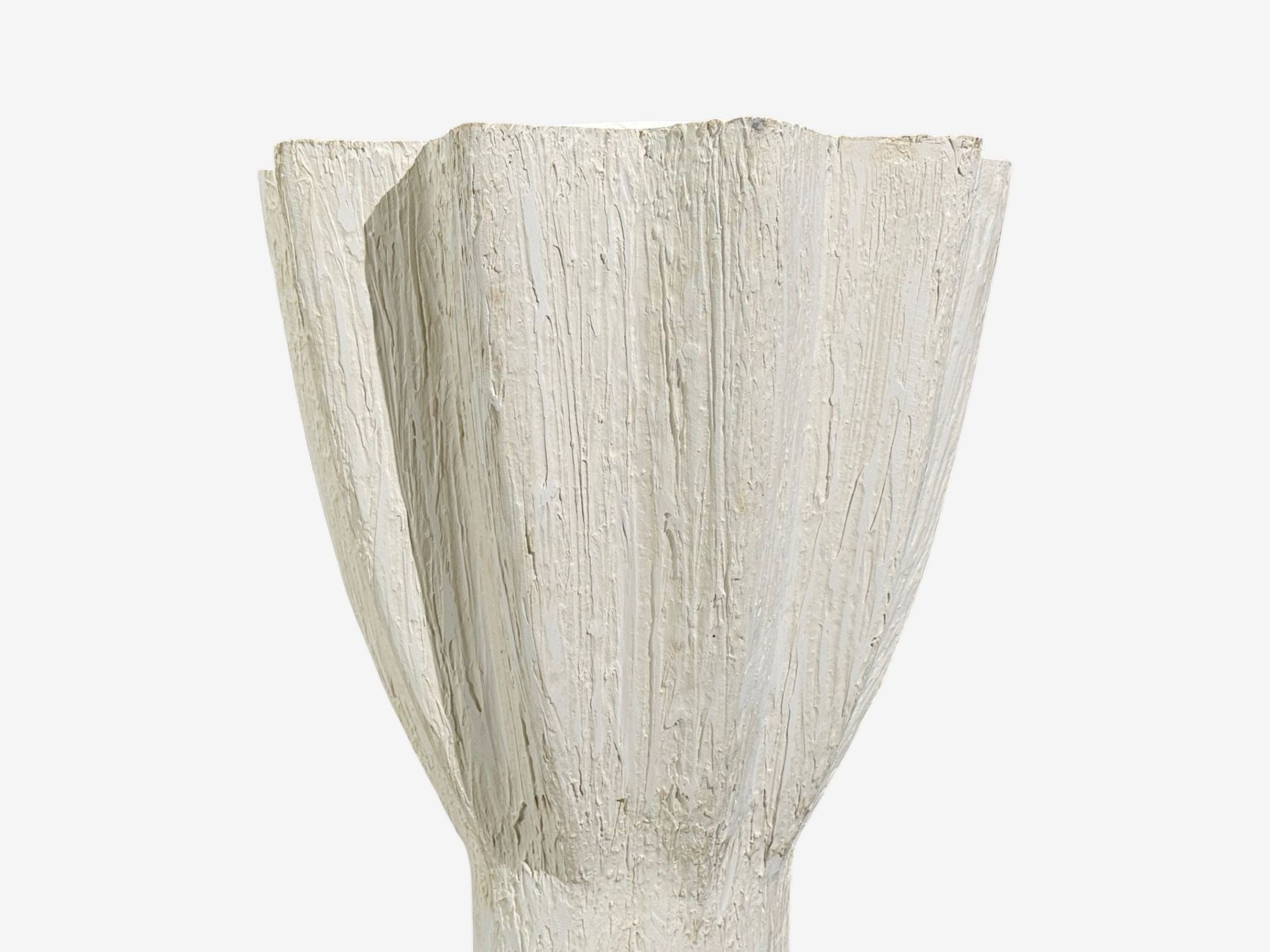 Jean-Michel Frank Style, Monumental Torchiere Lamps, Plaster, 20th c.