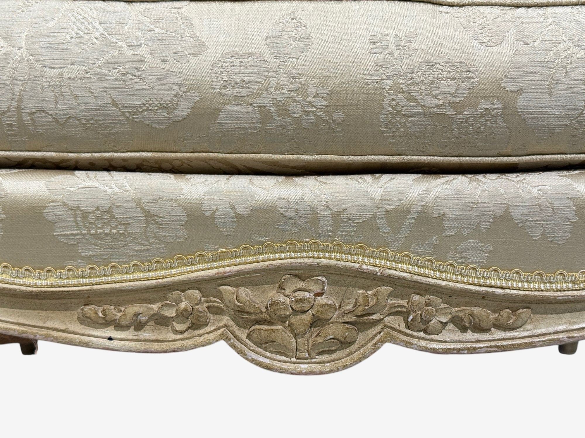 Maison Jansen, Louis XVI Armchairs, Giltwood, Fabric, France, 20th c.