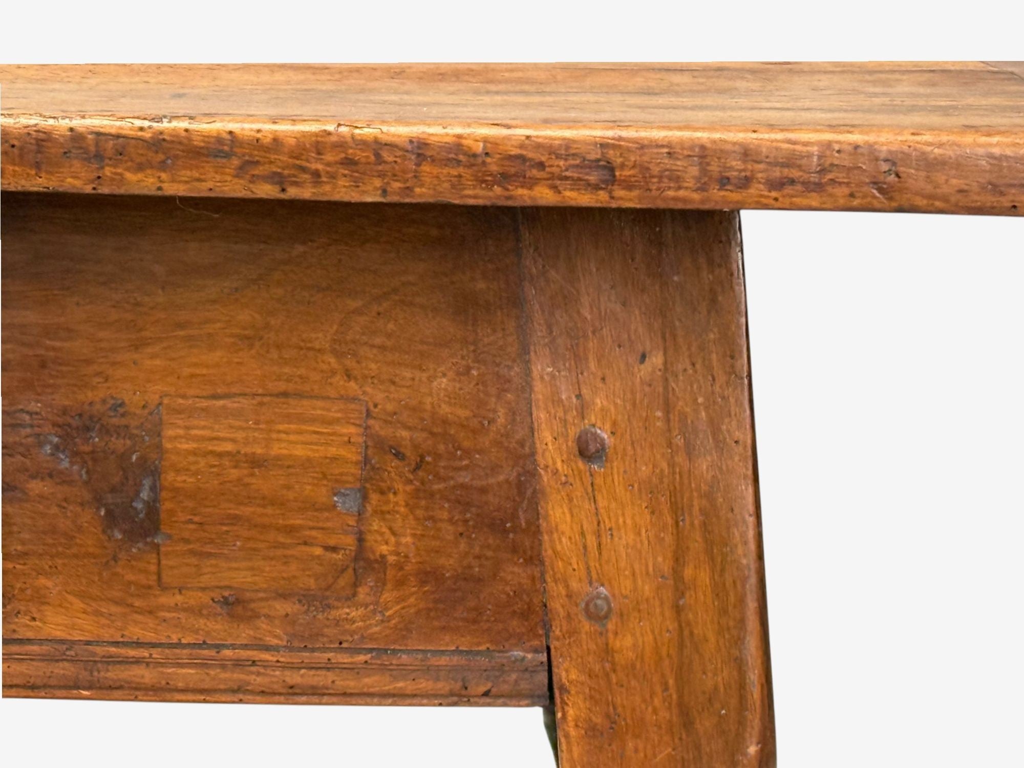 Baroque, Oak, Console or Center Table, France, 18th C.