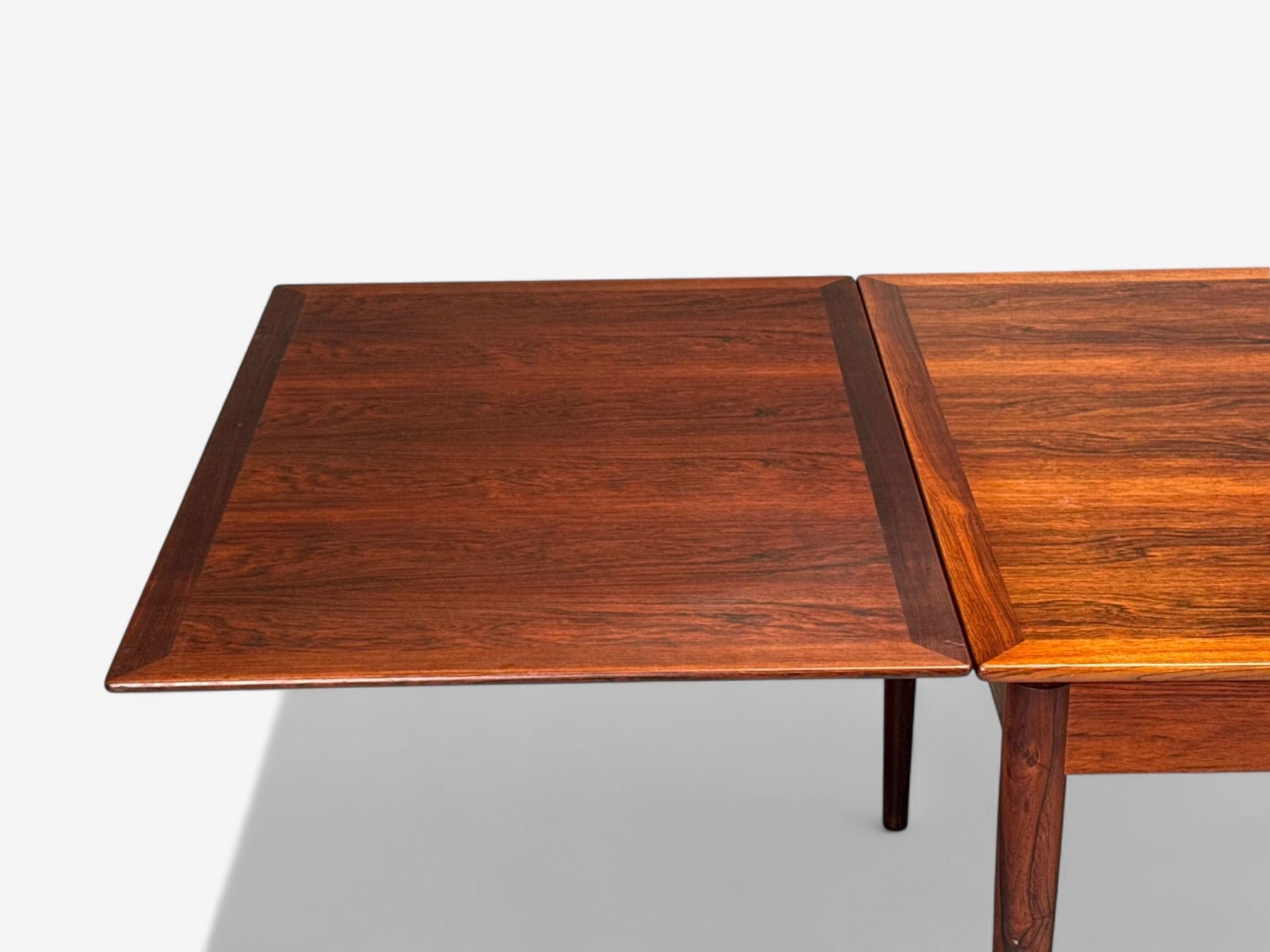 Danish Modern, Rosewood, Expandable Dining Table, Denmark, 1960s