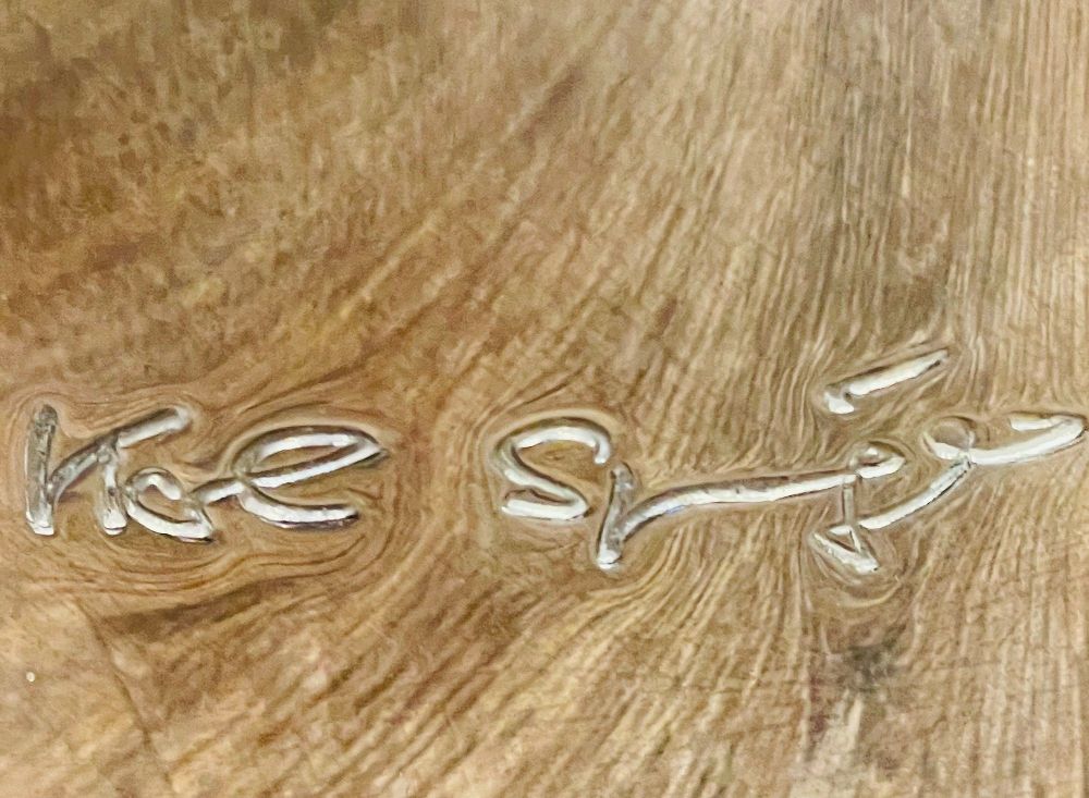 Mid-Century Modern Karl Springer Signed Chrome Coffee, Cocktail Table, Glass Top