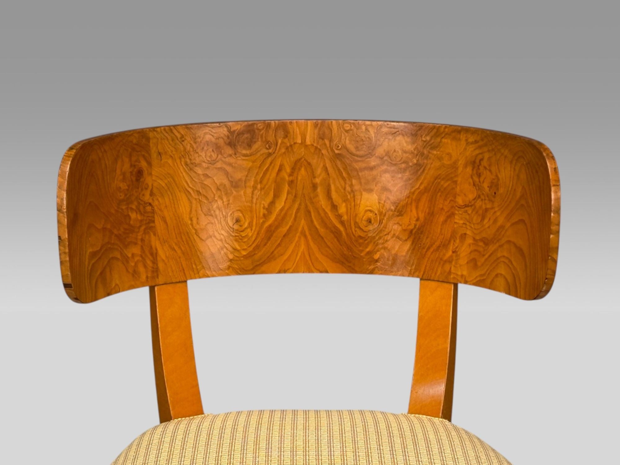 Axel Einar Hjorth, Nordiska Kompaniet, Birch, Rare Birka Chairs, Sweden, 1930s