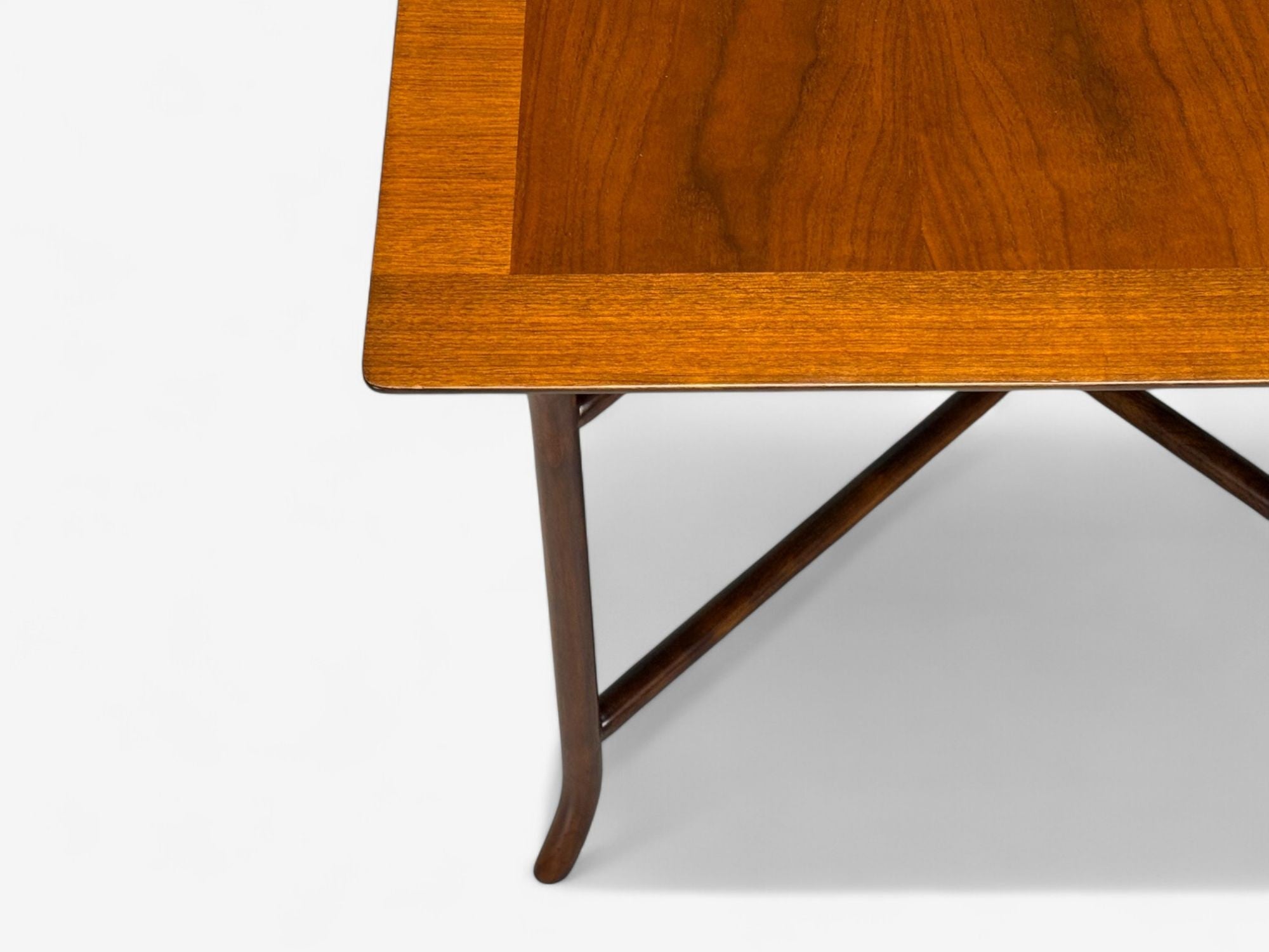 T.H. Robsjohn-Gibbings, American Modern, Walnut, Side Table, USA, 1960s