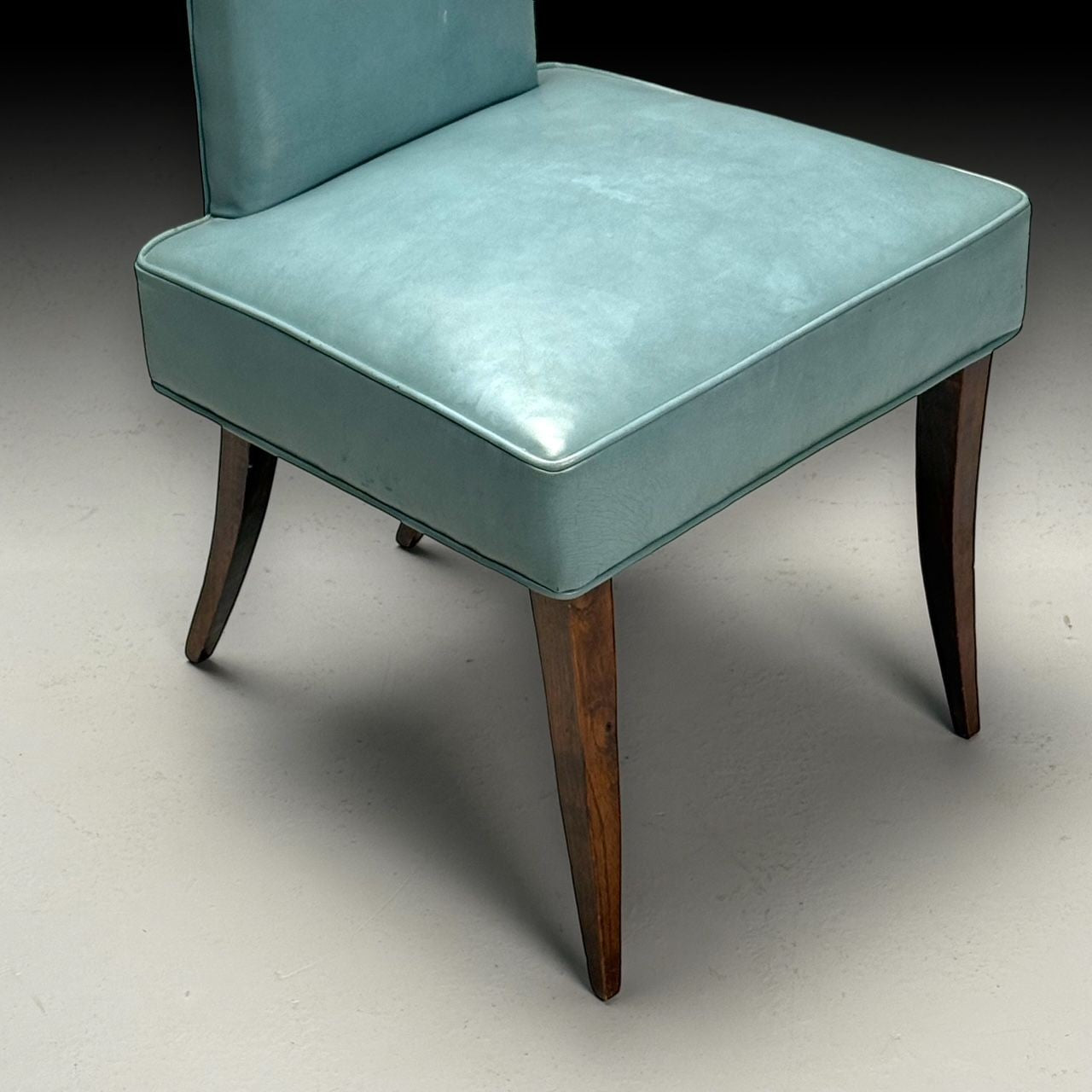 Dunbar, Mid-Century Modern, Occasional Chairs, Leather, Rosewood, 1950s