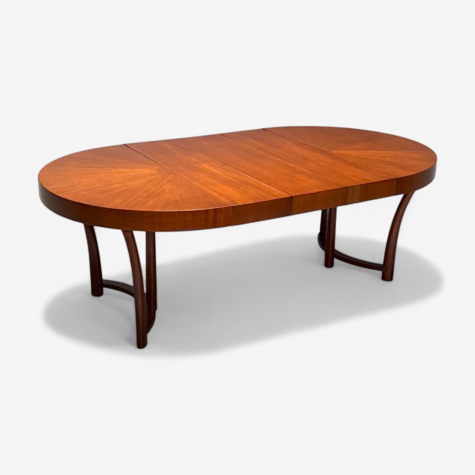T. H. Robsjohn-Gibbings, Widdicomb, Expandable Dining Table, Walnut, USA, 1960s
