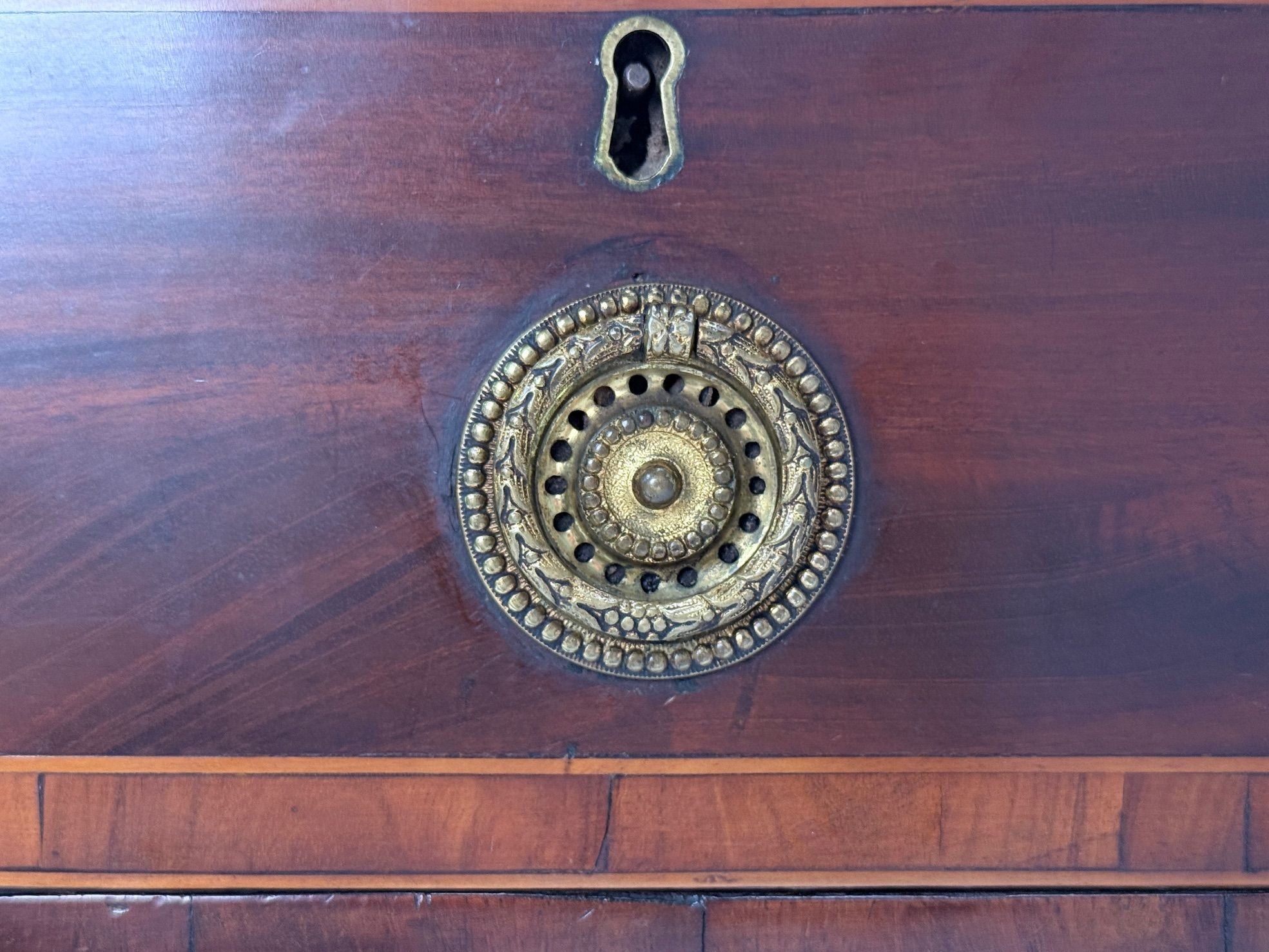 George III, Mahogany, Brass, Sideboard, England, 18th c.