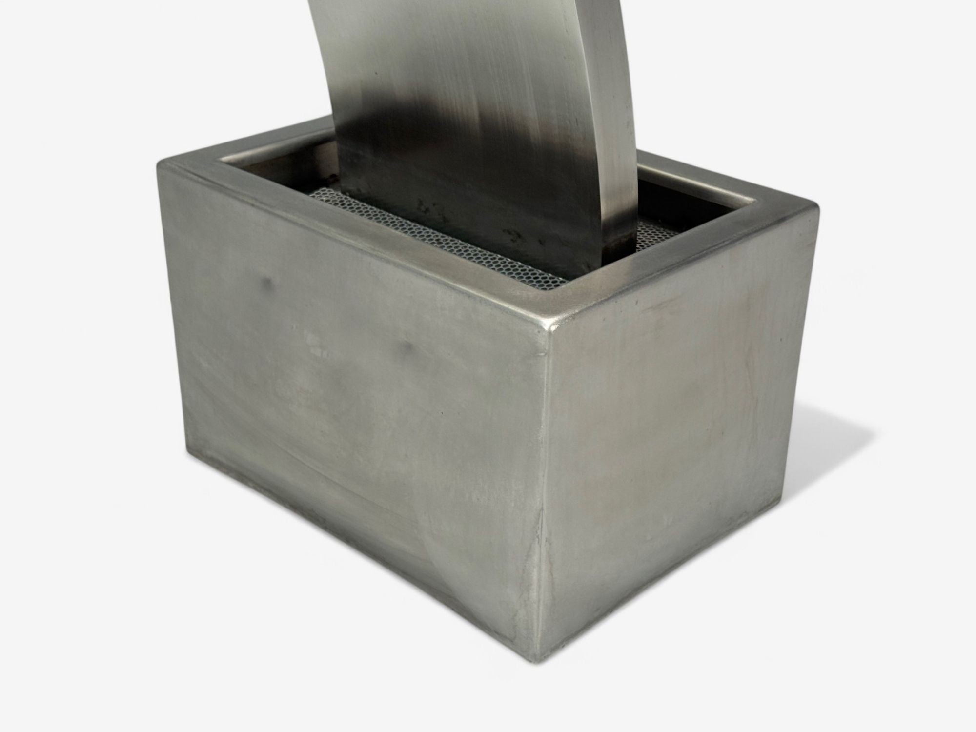 Archie Held, Contemporary, Stainless Steel, Monumental Water Sculpture, USA 2000